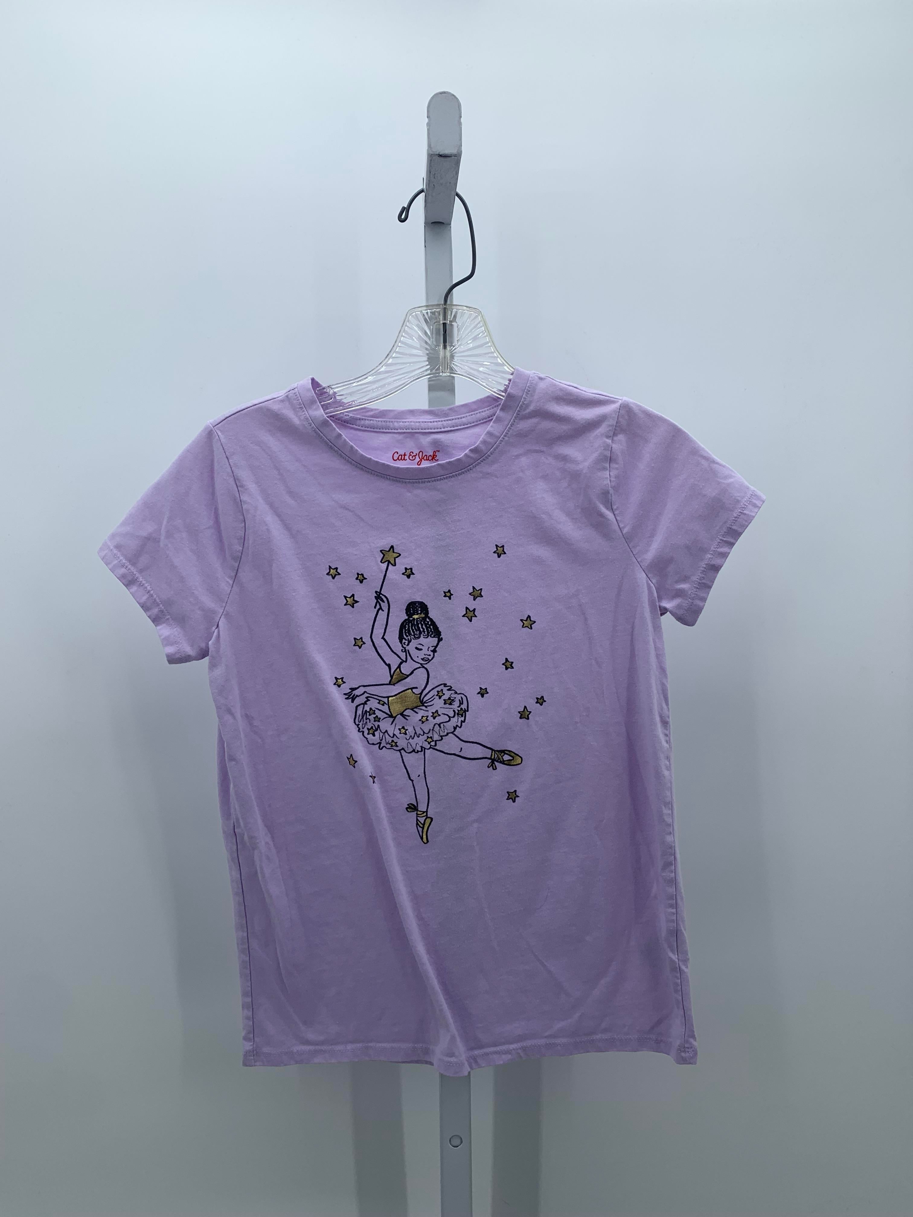 Cat & Jack Size 10-12 Girls Short Sleeve Shirt