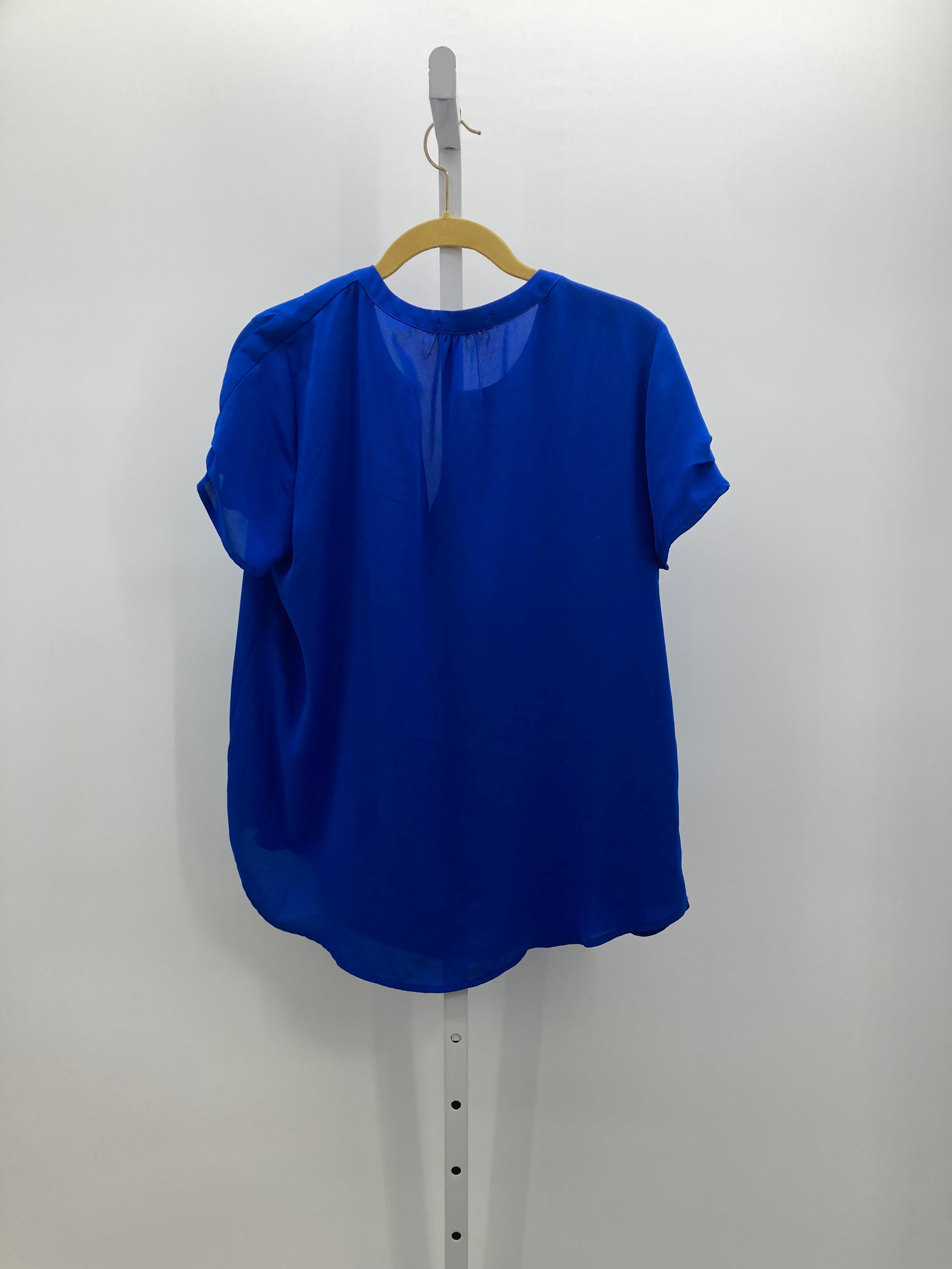 Pleione Size Small Misses Short Sleeve Shirt