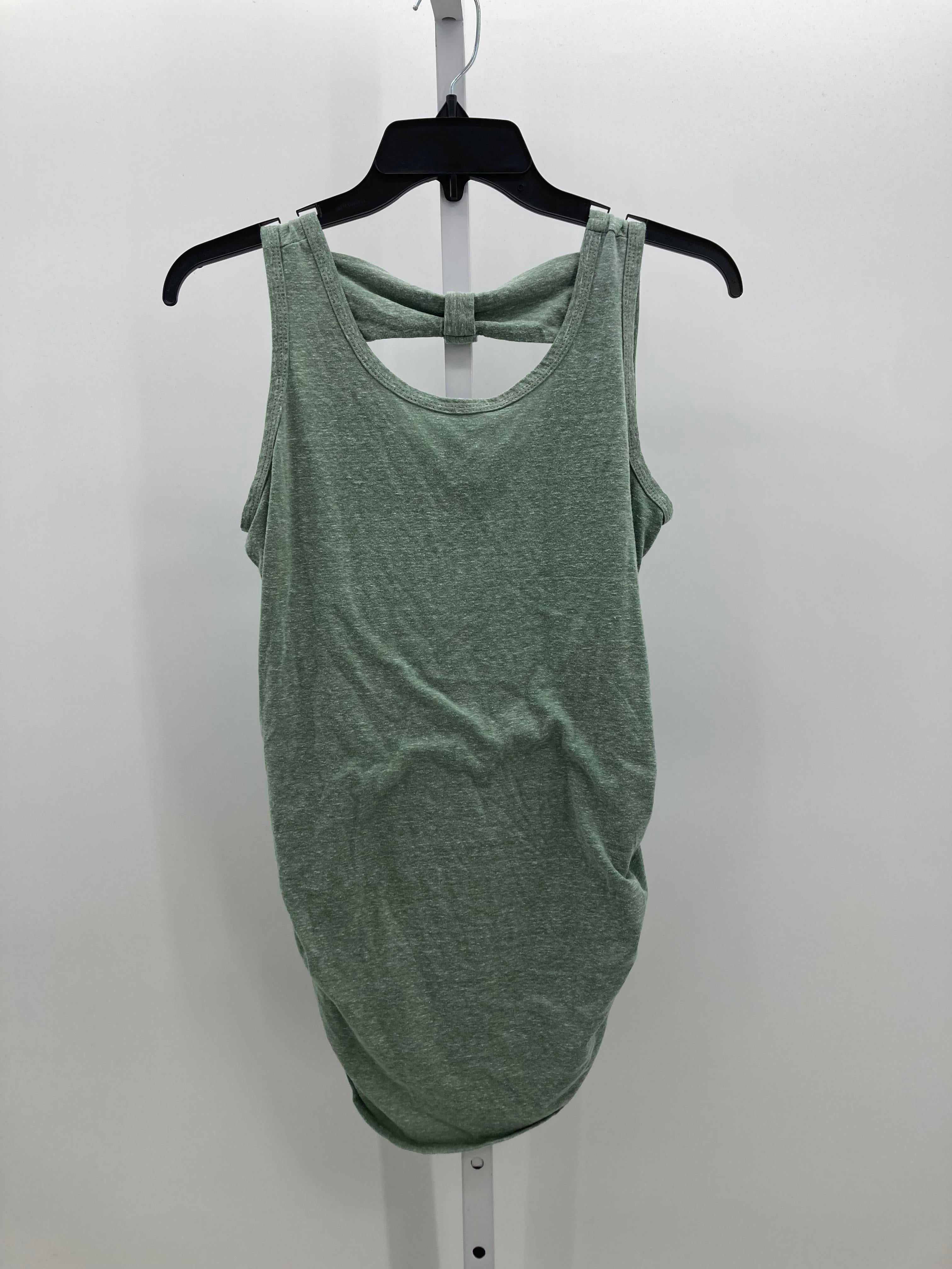 Green Size Small Maternity Tank