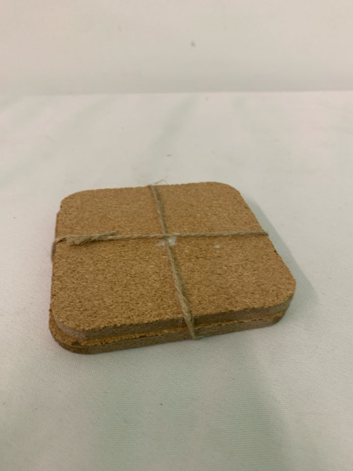 NIP 4 WOOD COASTERS.