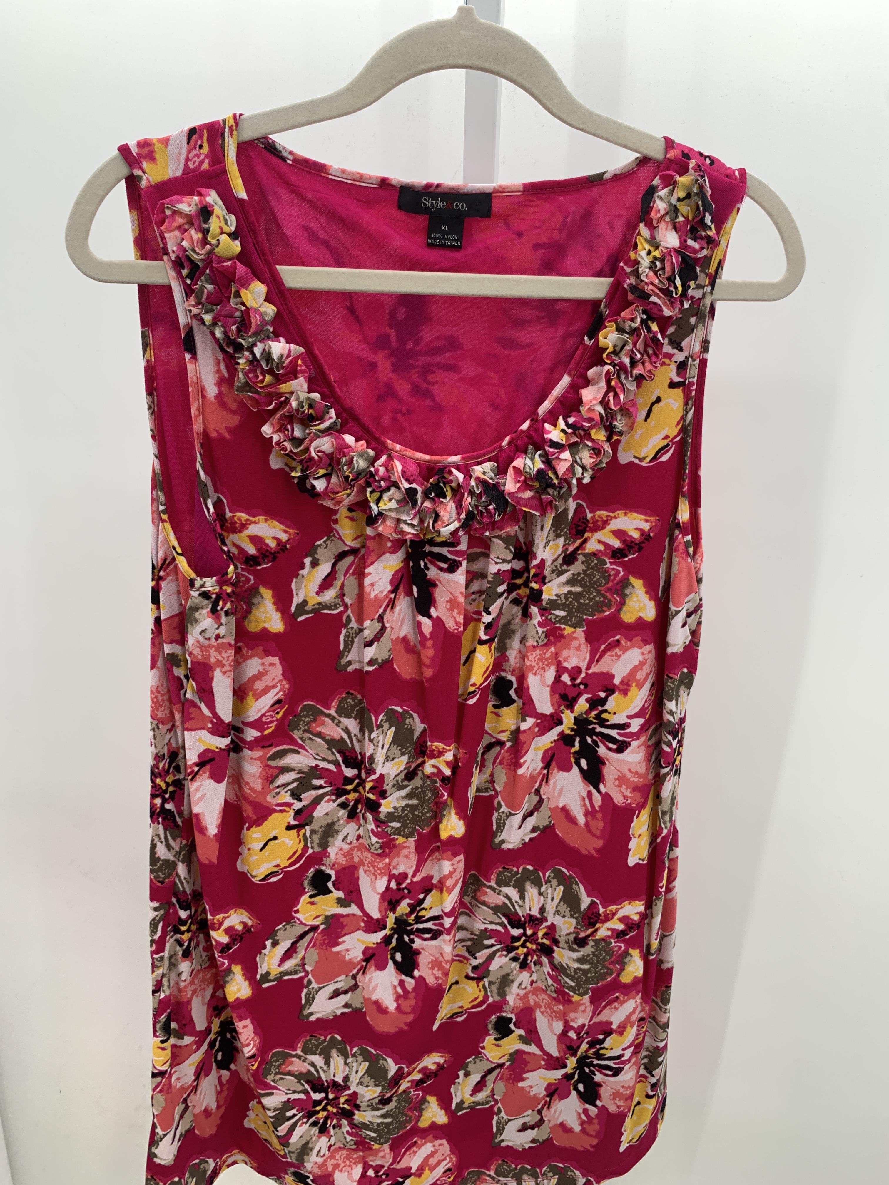 Style & Co. Size Extra Large Misses Sleeveless Shirt