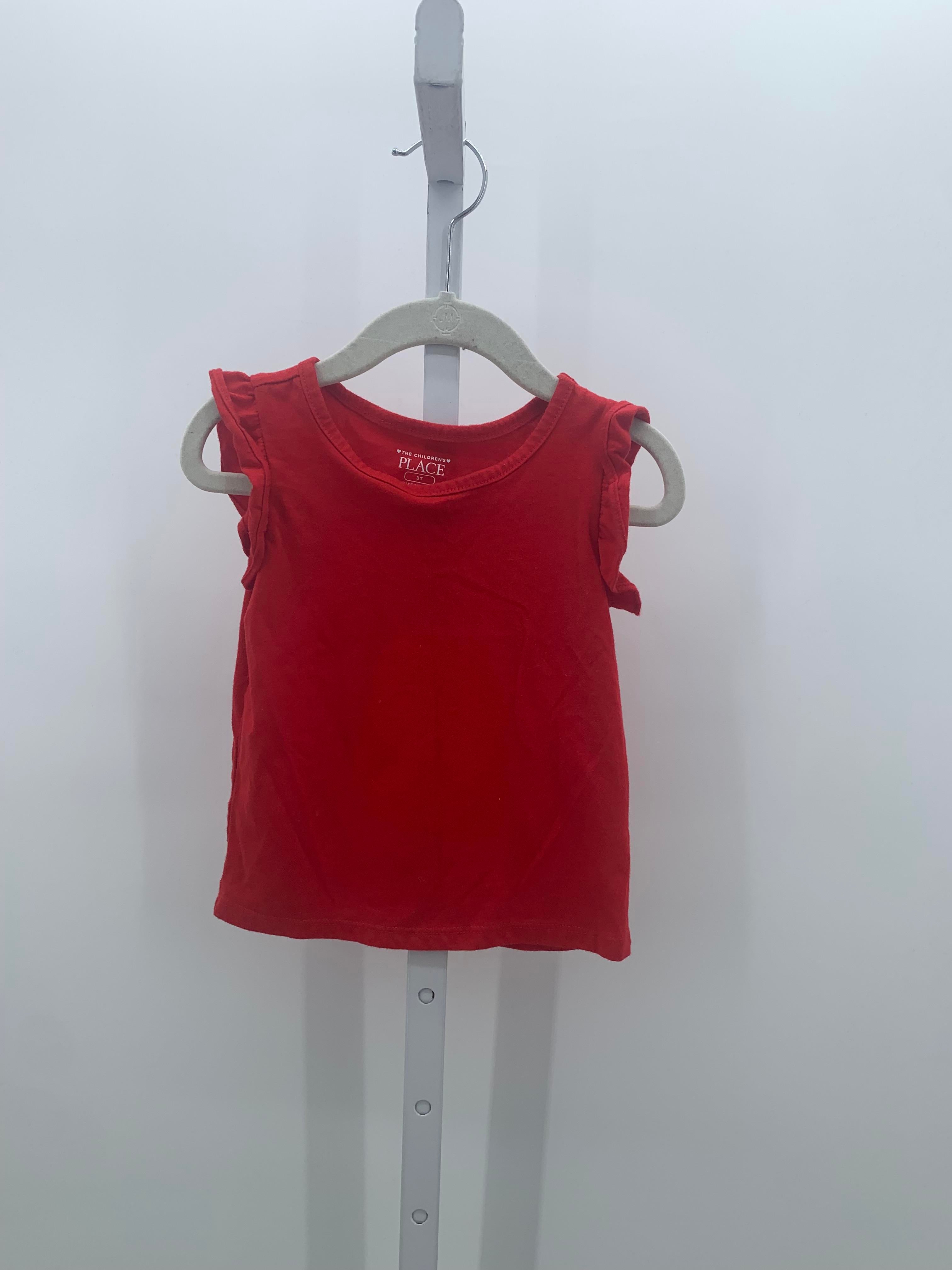 Children's Place Size 3T Girls Sleeveless Shirt