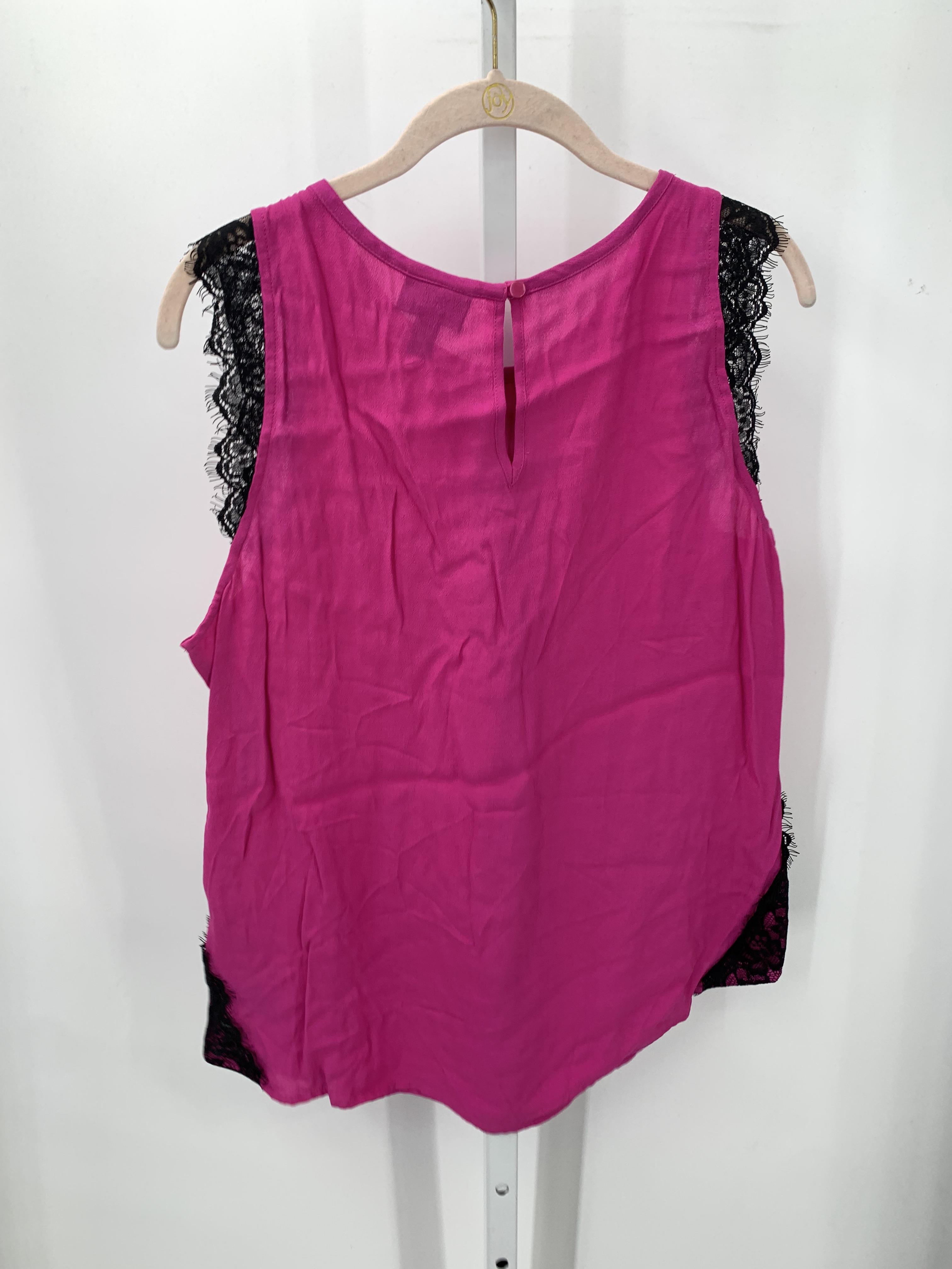 Nicole Miller Size Large Misses Sleeveless Shirt