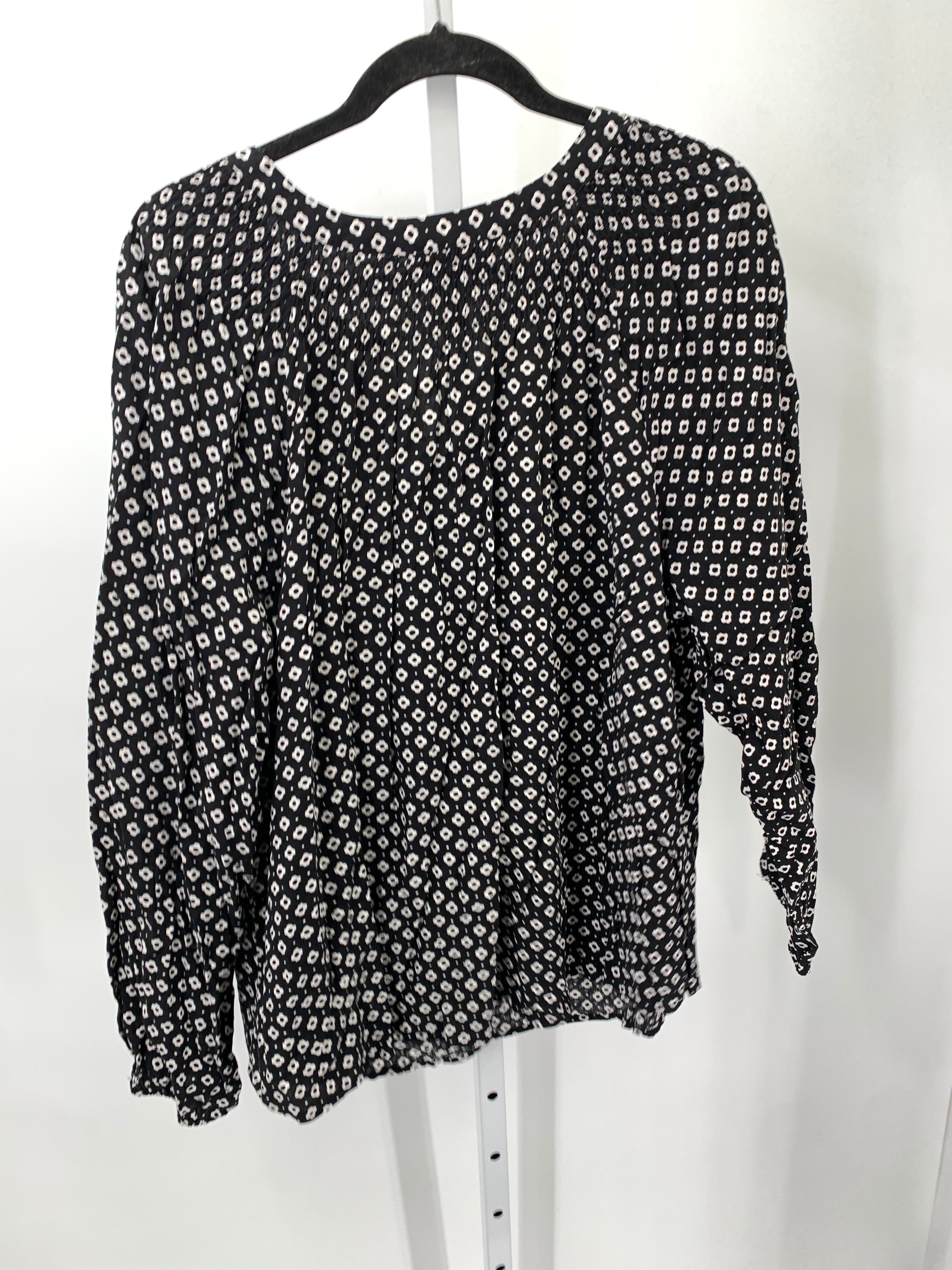 Croft & Barrow Size 2X Womens Long Sleeve Shirt