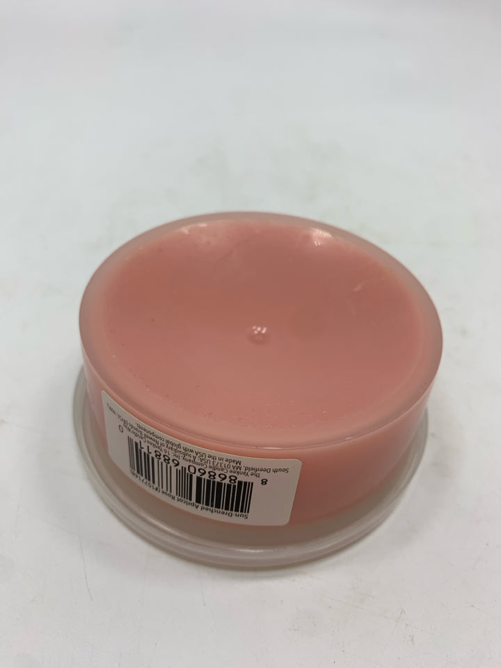 'SUN-DRENCHED APRICOT ROSE' WAX SCENTERPIECE MELT.