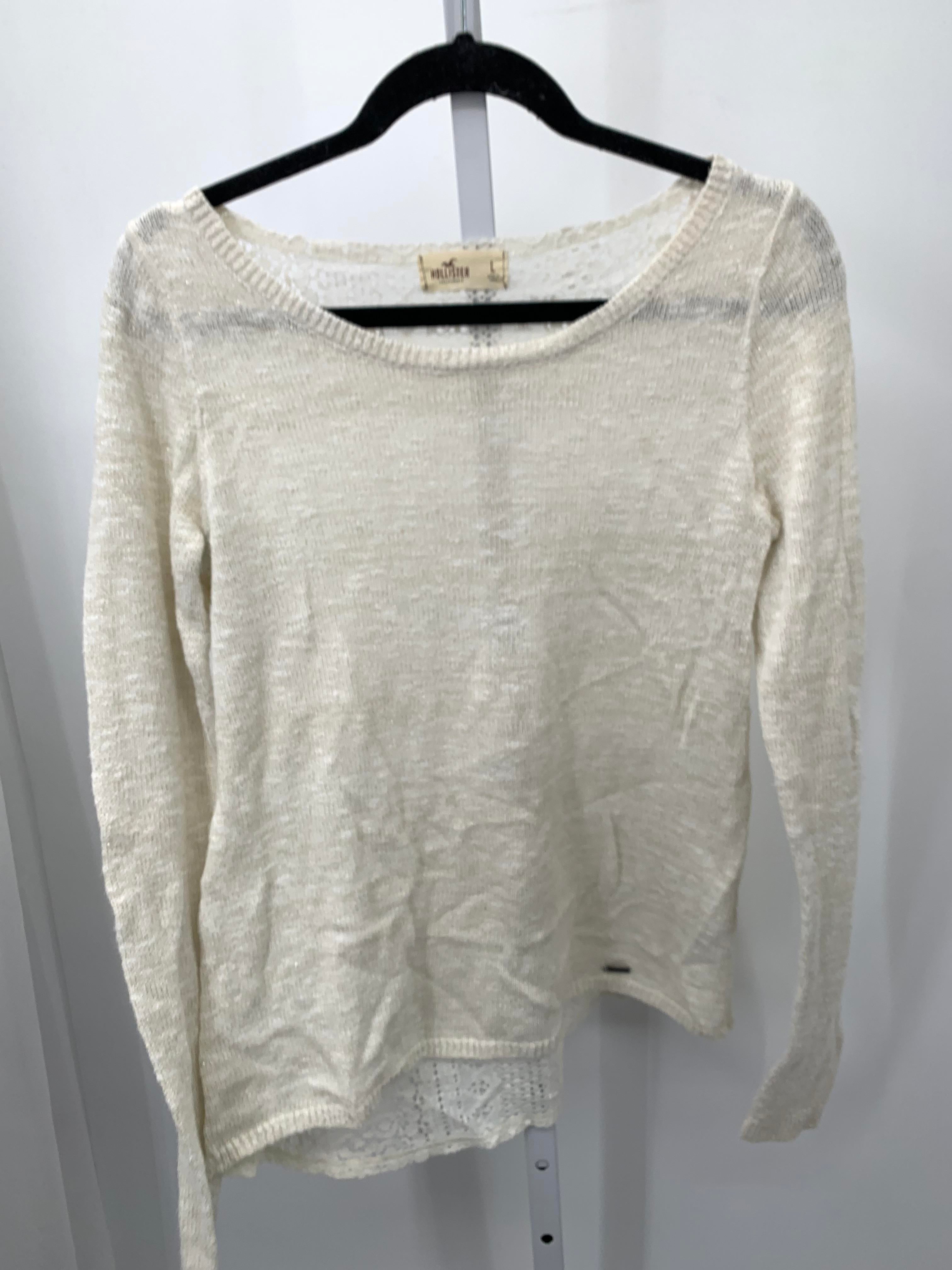 Hollister Size Large Juniors Long Sleeve Sweater