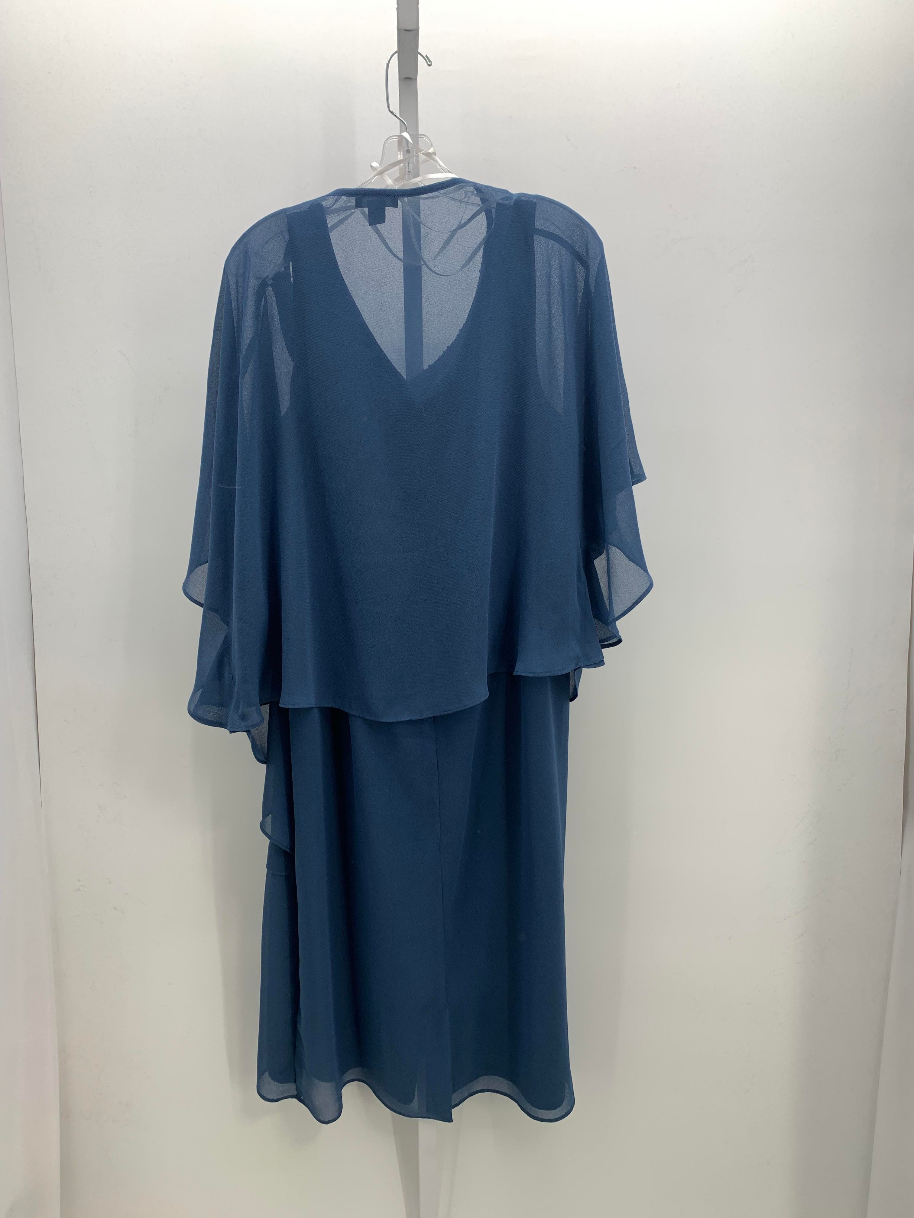 Size 16 W Womens Short Sleeve Dress