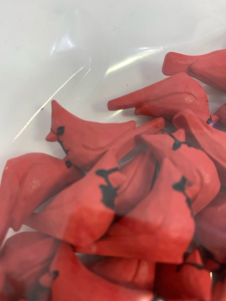 BAG OF MINI CARDINALS.