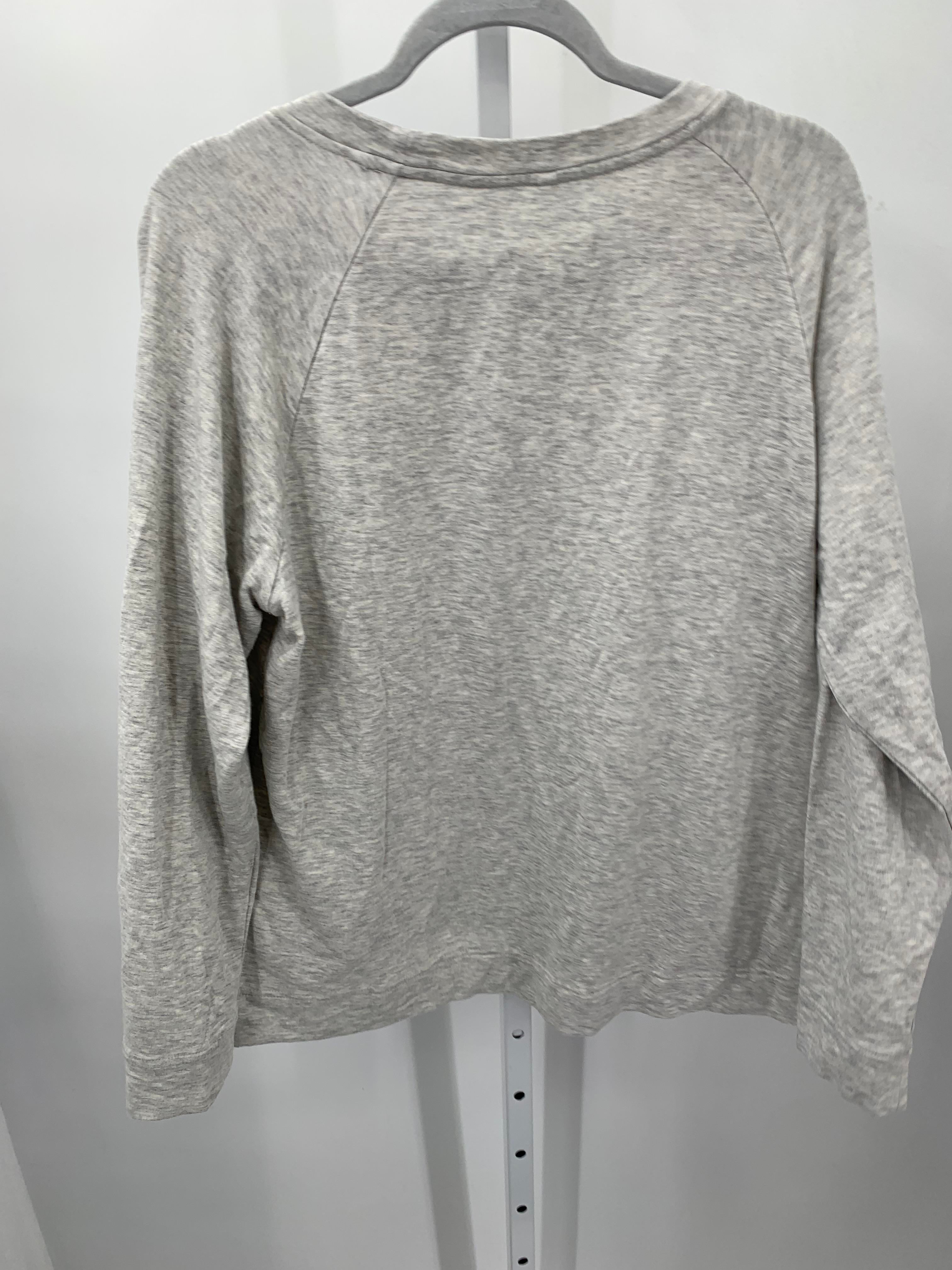 Lou & Grey Size Extra Large Misses Long Sleeve Shirt
