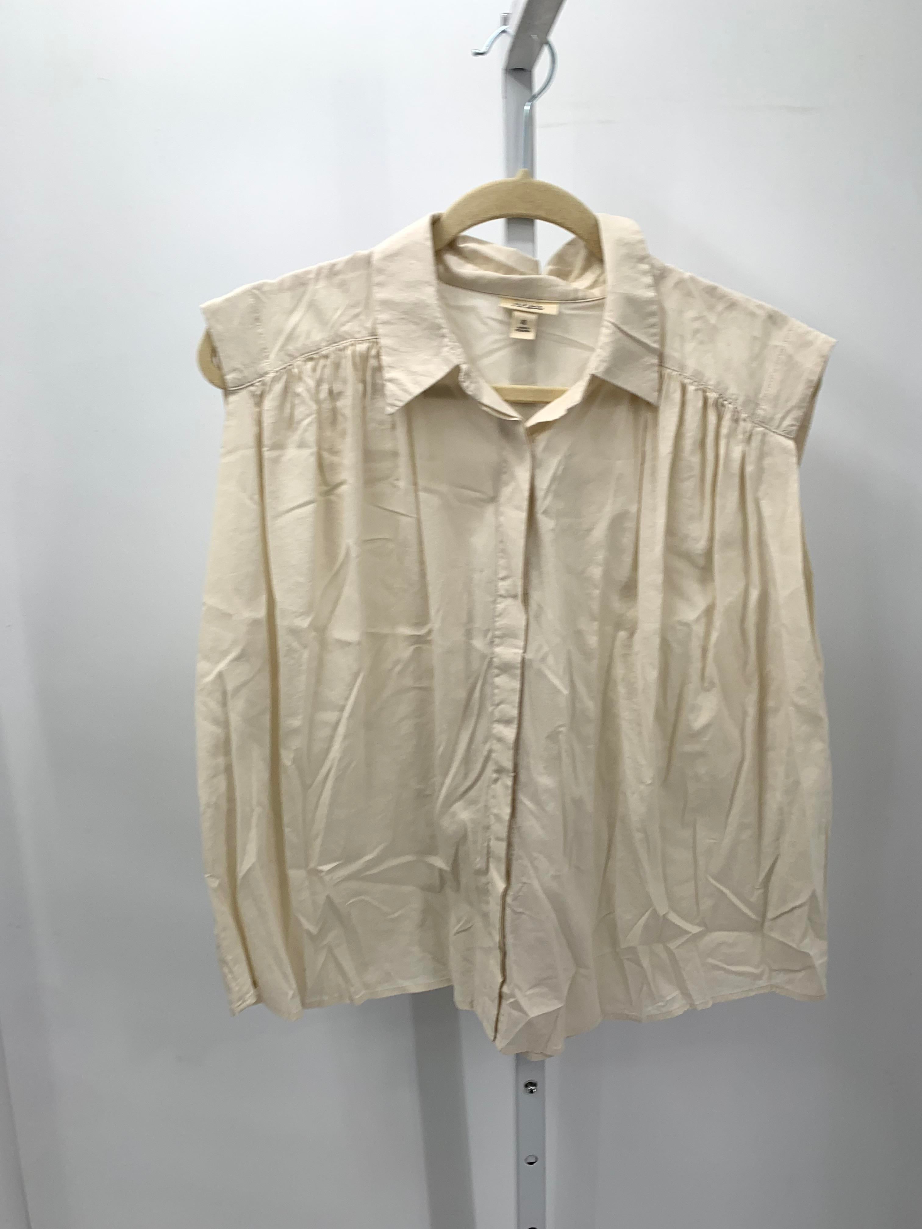 A.N.A. Size Extra Large Misses Sleeveless Shirt