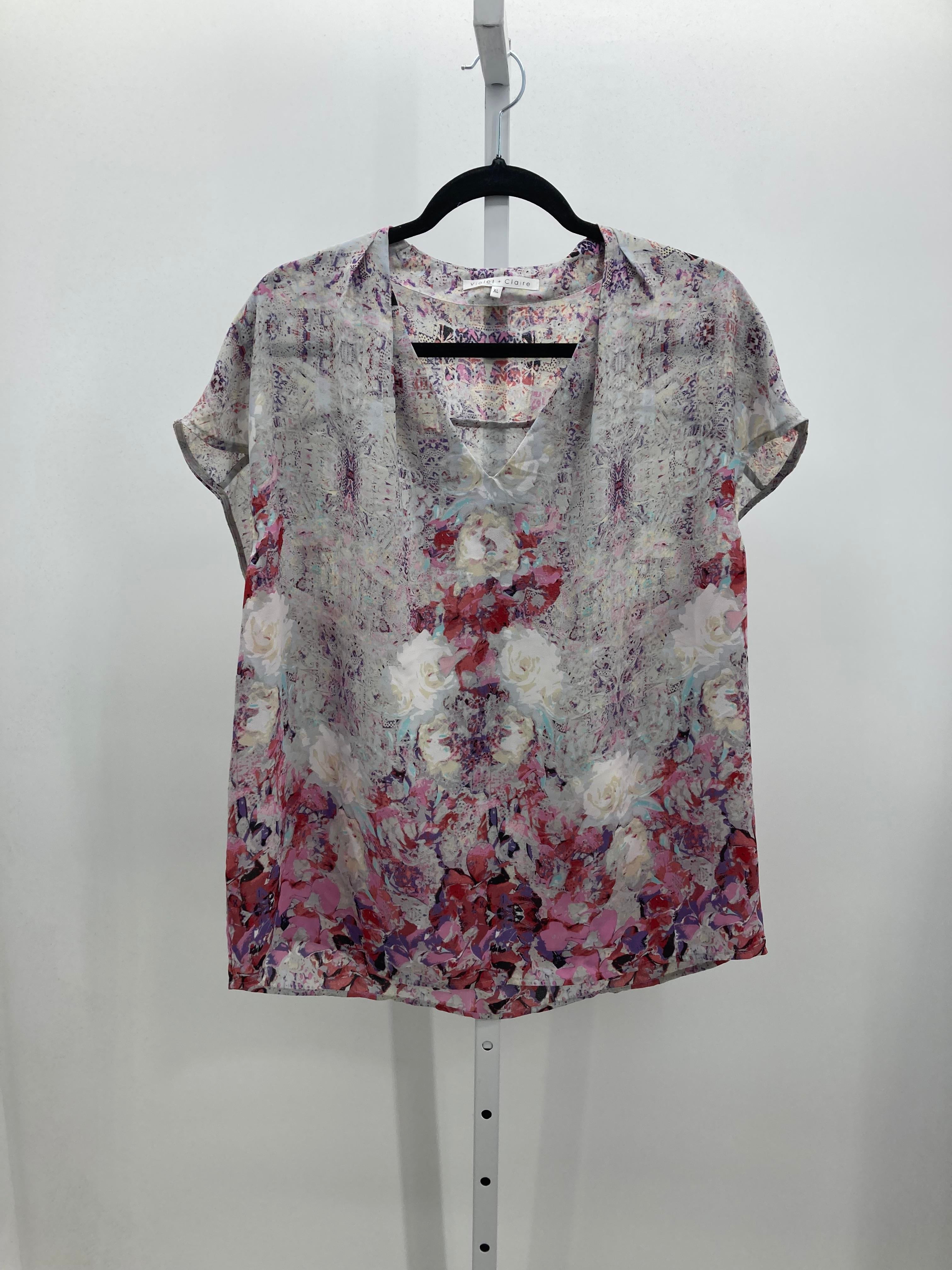 Violet & Claire Size Extra Large Misses Sleeveless Shirt