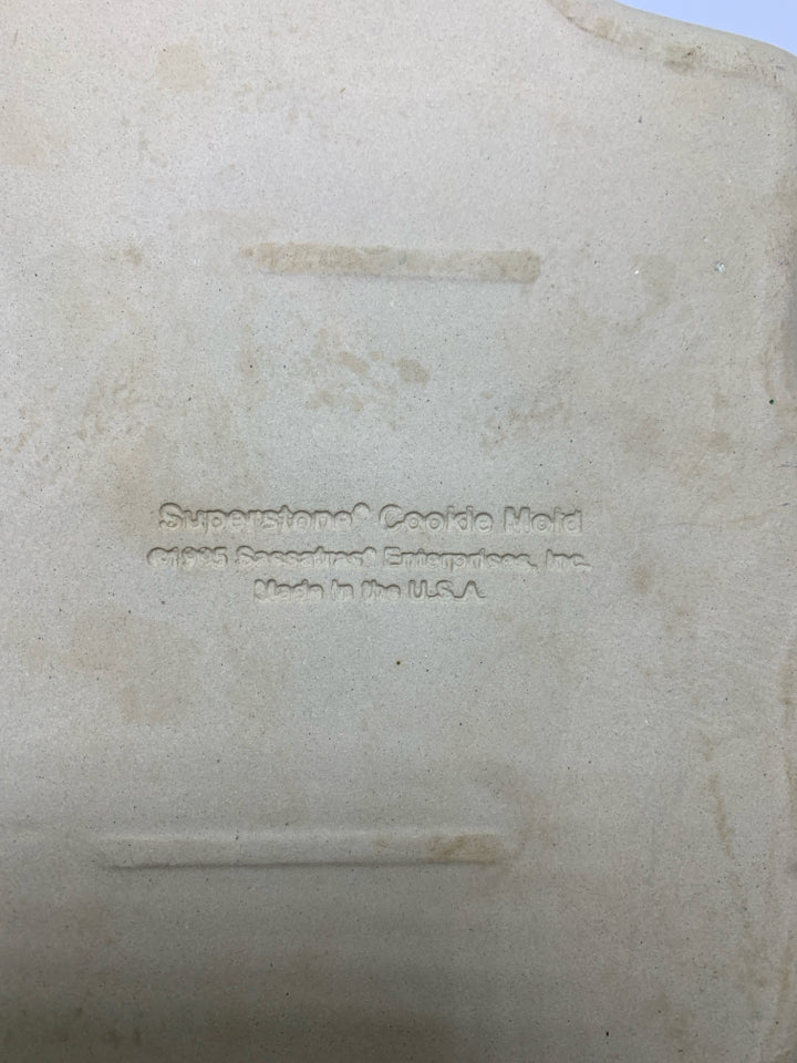 SUPERSTONE SNOWMAN COOKIE MOLD.