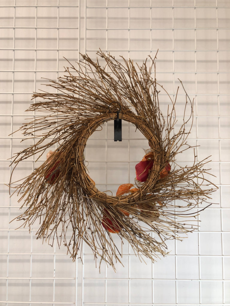 FALL TWIG WREATH.