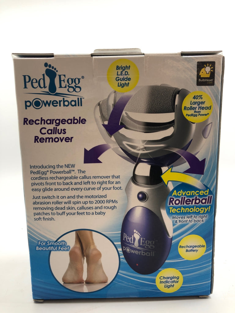 NIB PED EGG CALLUS REMOVER.