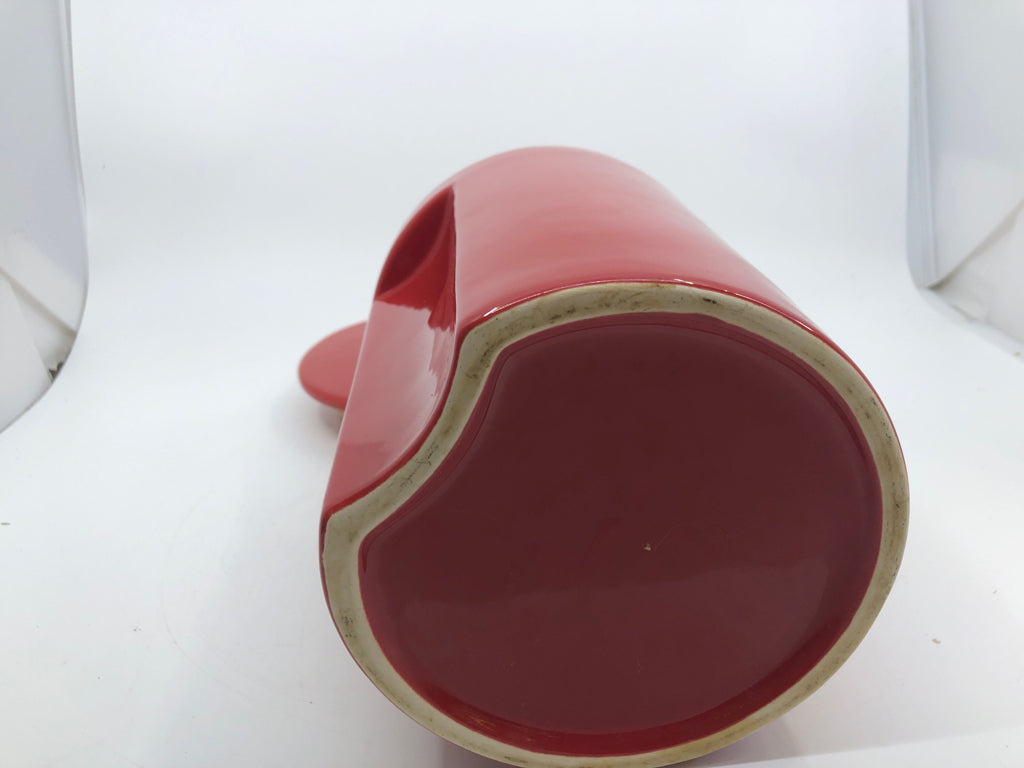 RED SWEETS CANISTER.