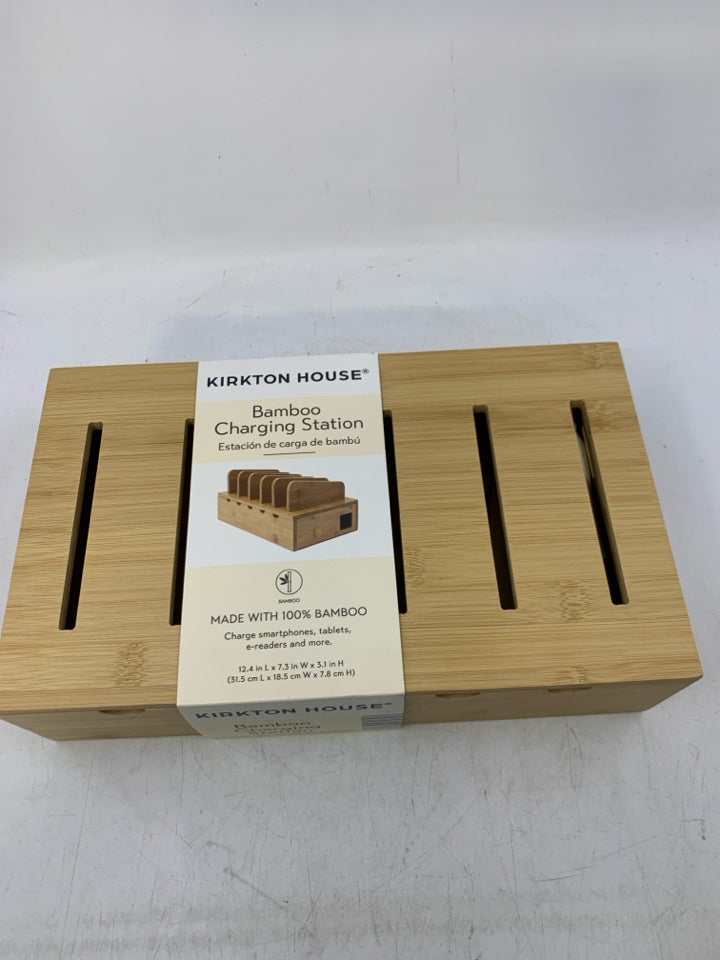 NEW BAMBOO CHARGING STATION.