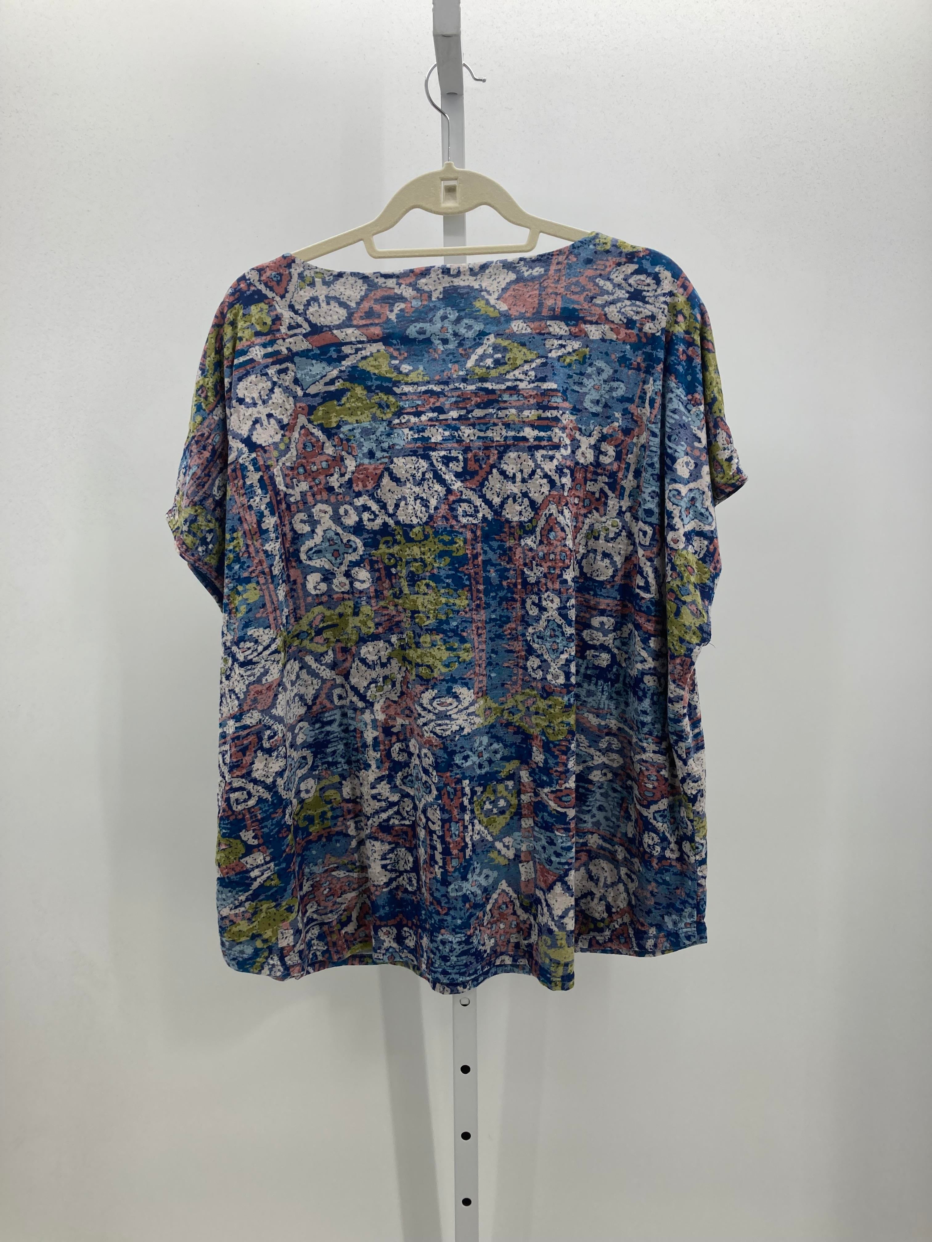 Coldwater Creek Size 3X Womens Short Sleeve Shirt