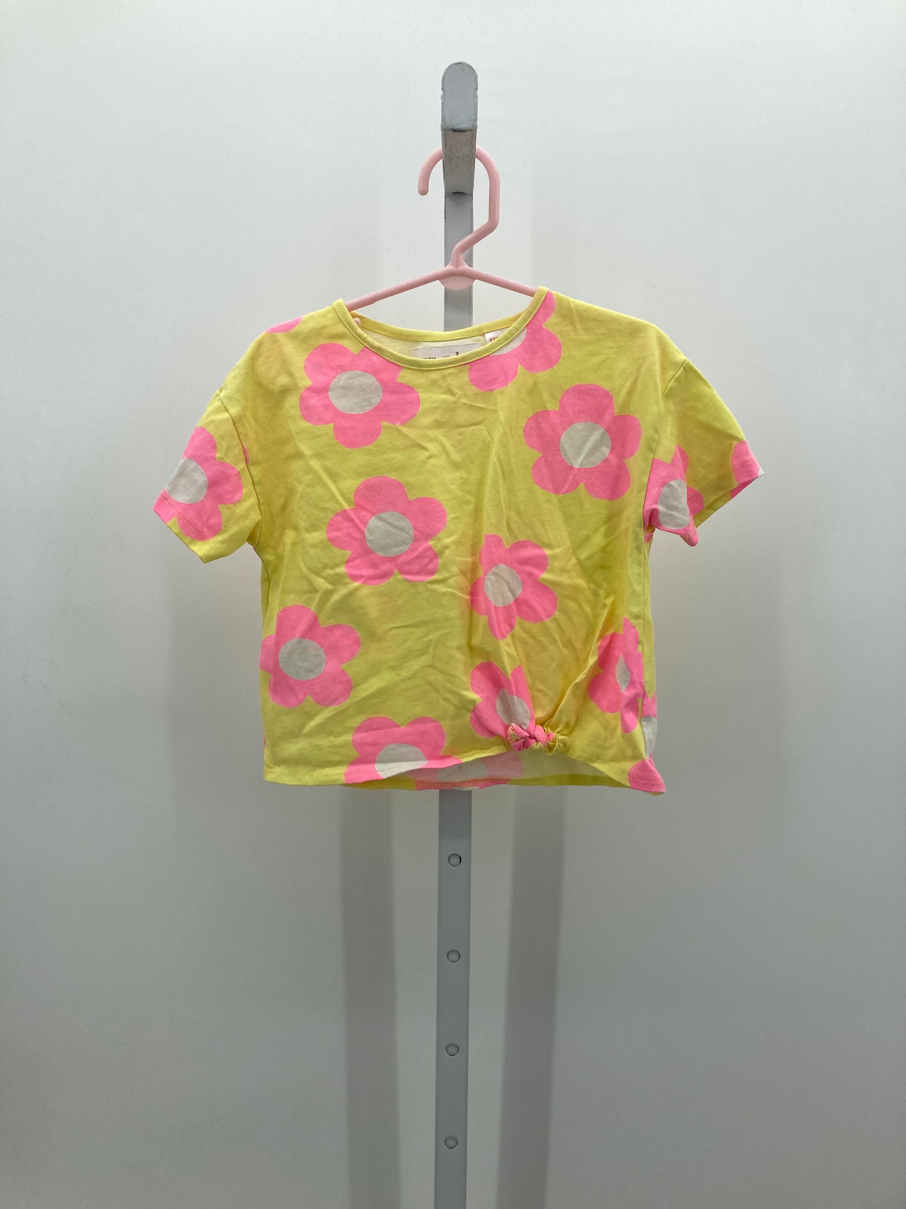 Zara Size 3 Girls Short Sleeve Shirt