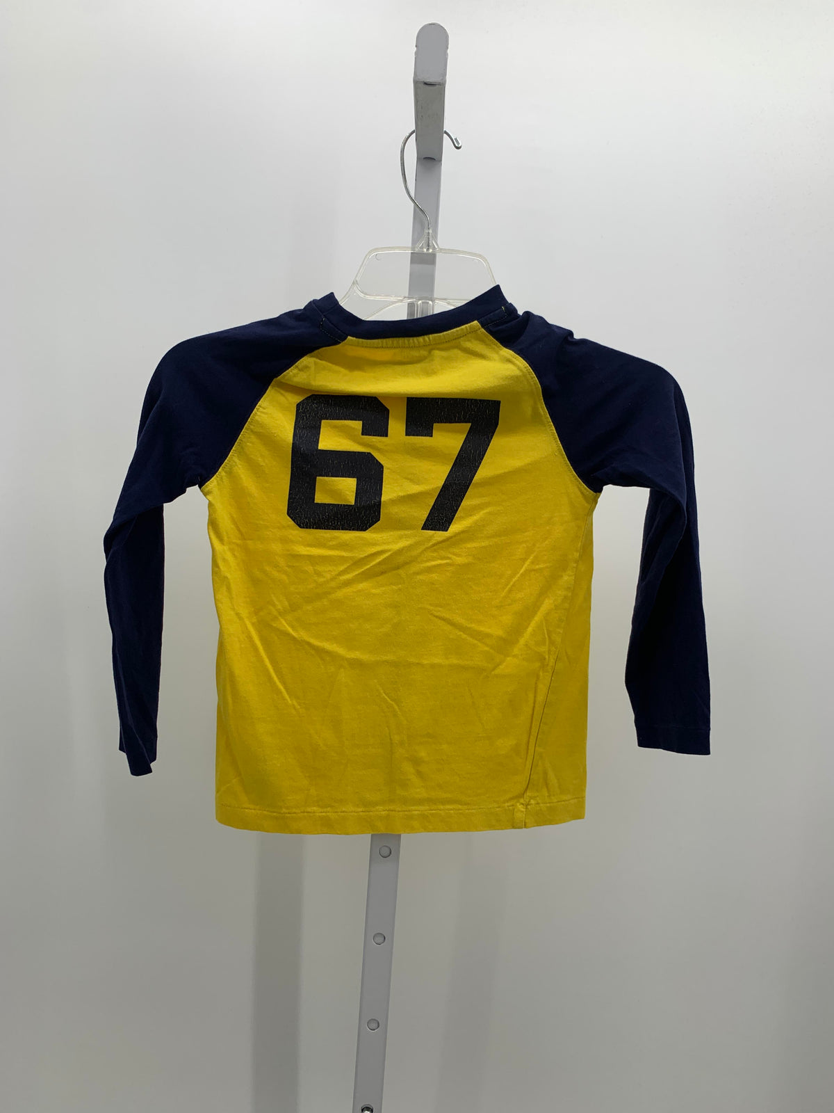 YELLOW CREWNECK KNIT