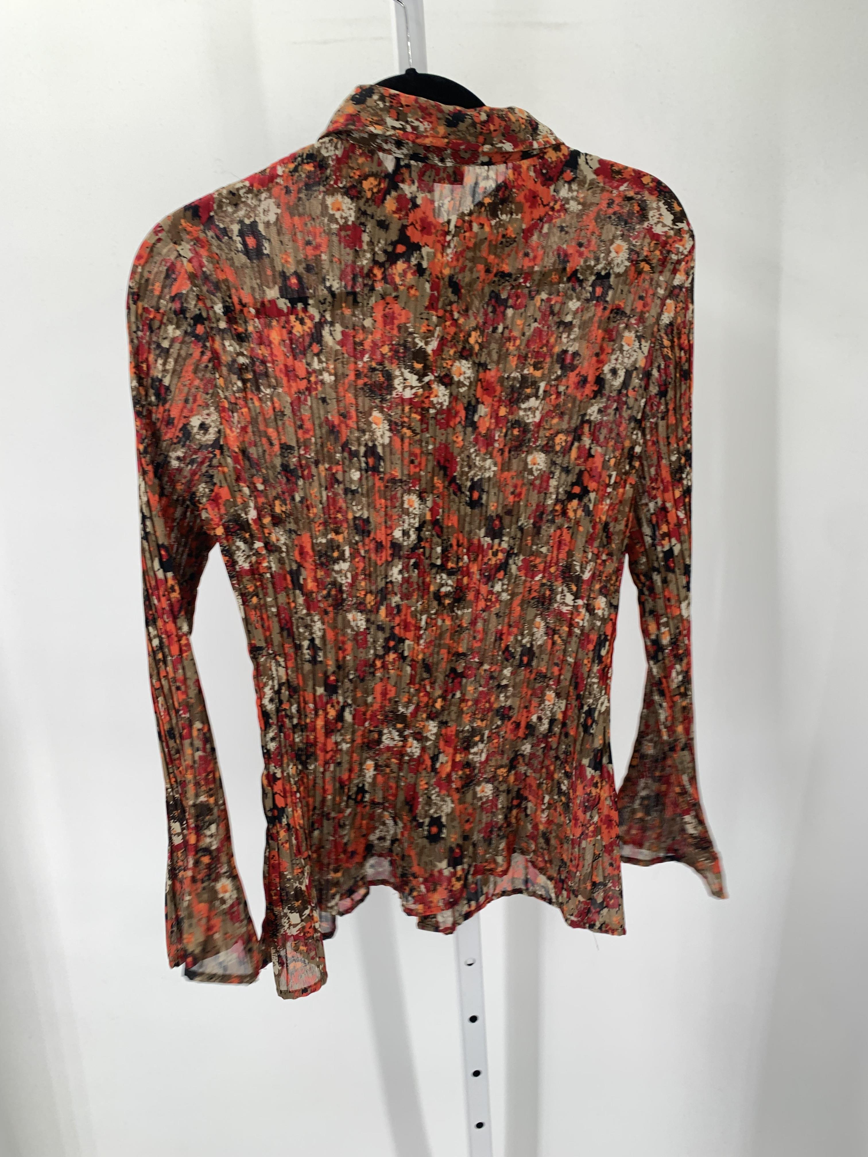 Apt. 9 Size Large Misses Long Sleeve Shirt
