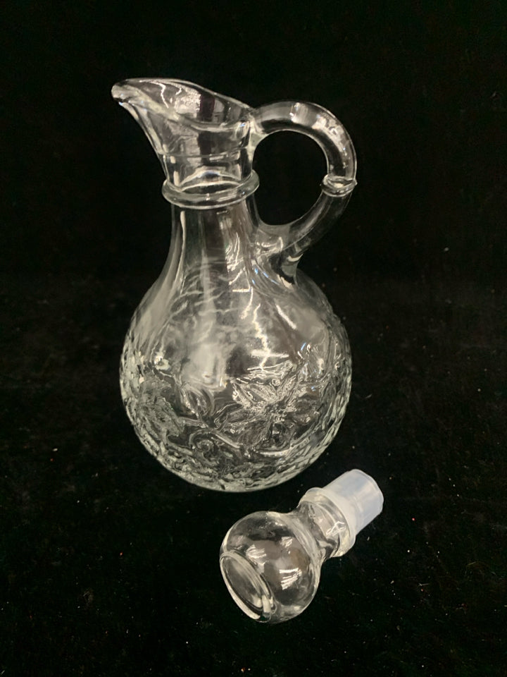 FANTASIA PATTERN OIL DISPENSER W STOPPER.