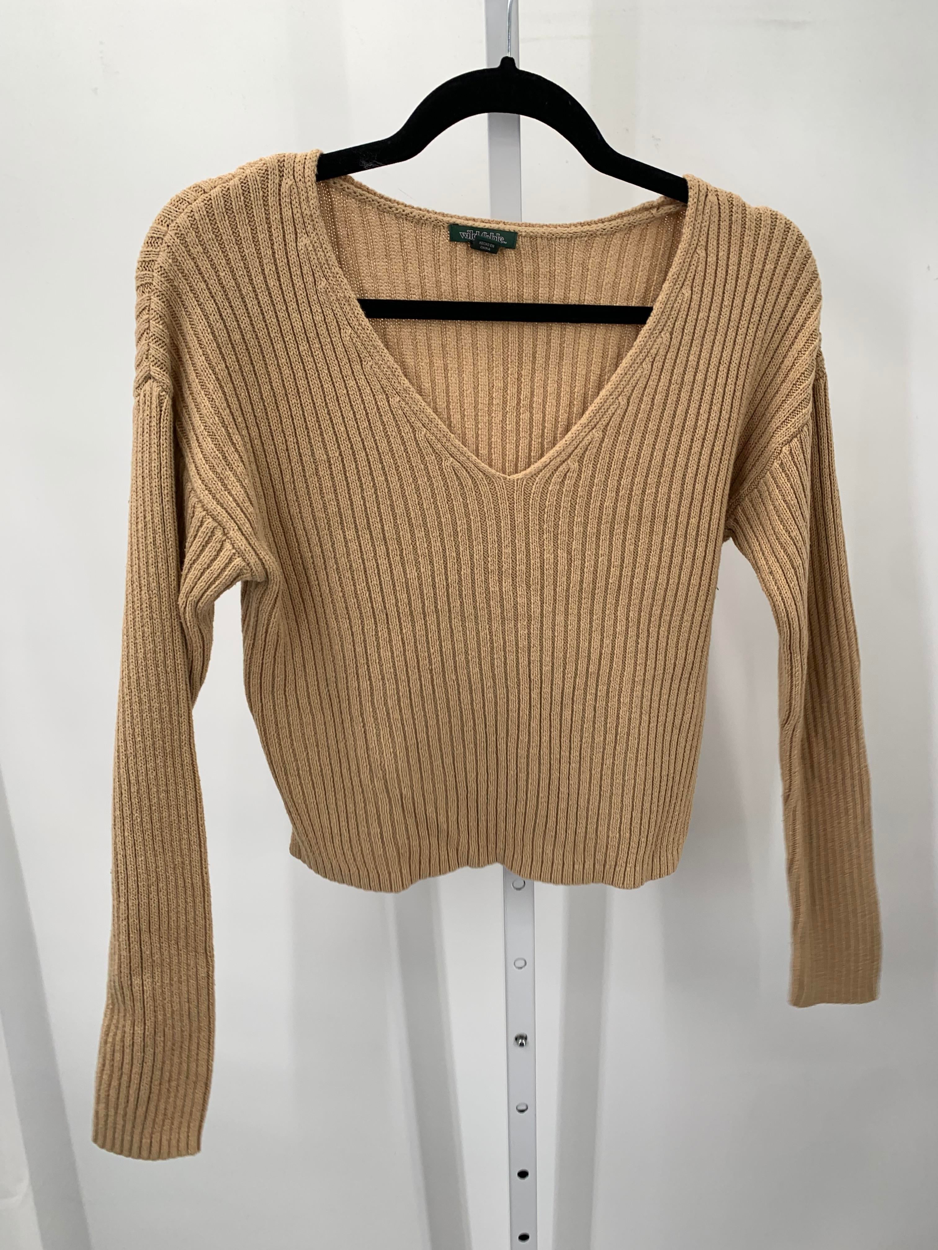 Wild Fable Size Medium Juniors Long Sleeve Sweater