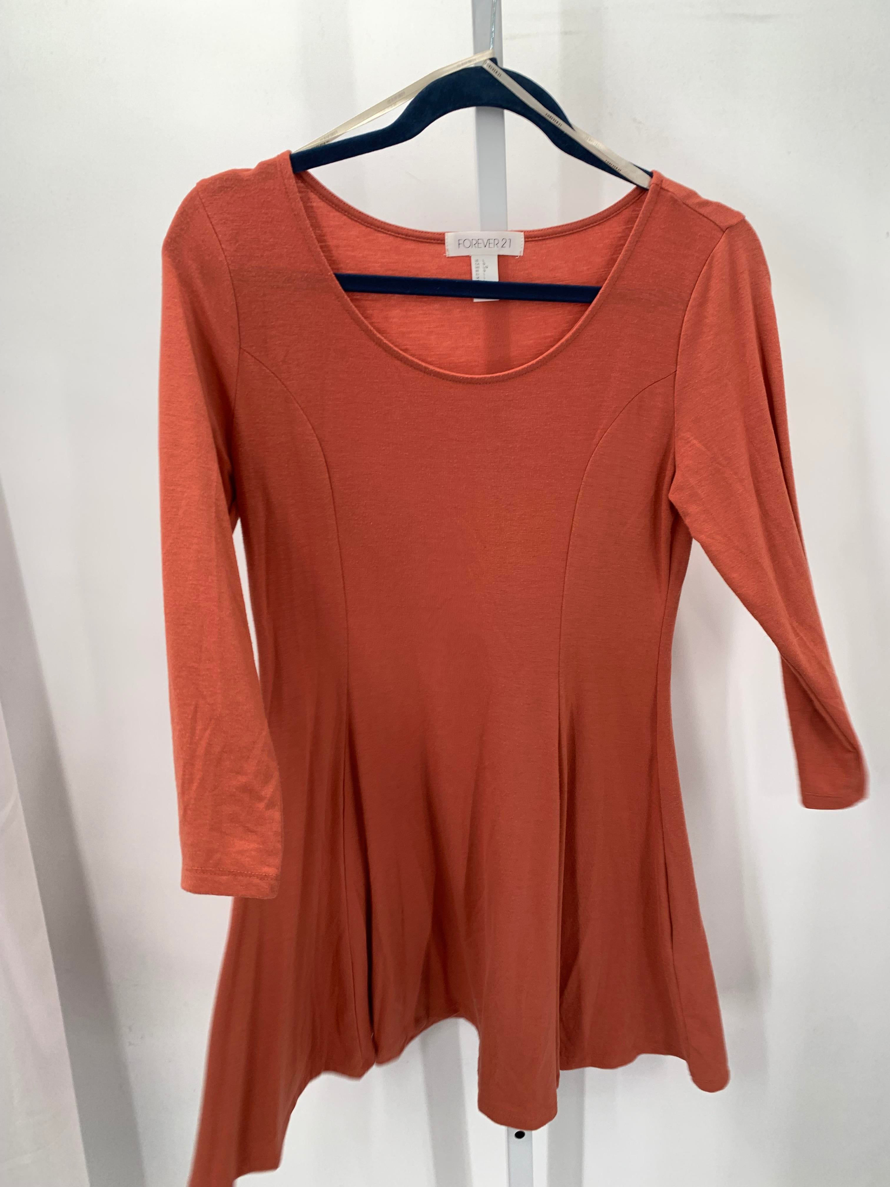 Forever 21 Size Large Misses Long Sleeve Dress