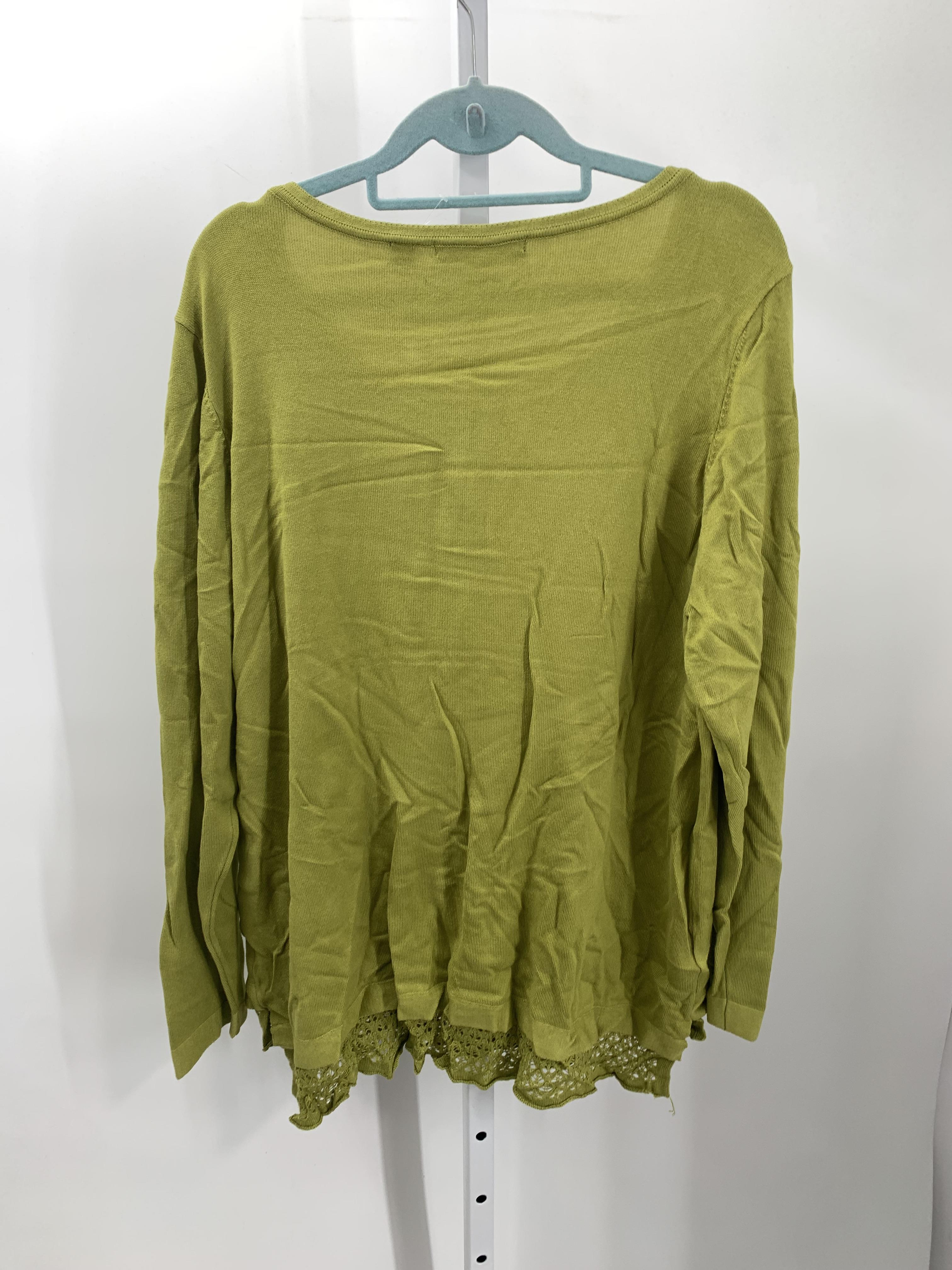 cyrus Size 3X Womens Long Slv Sweater