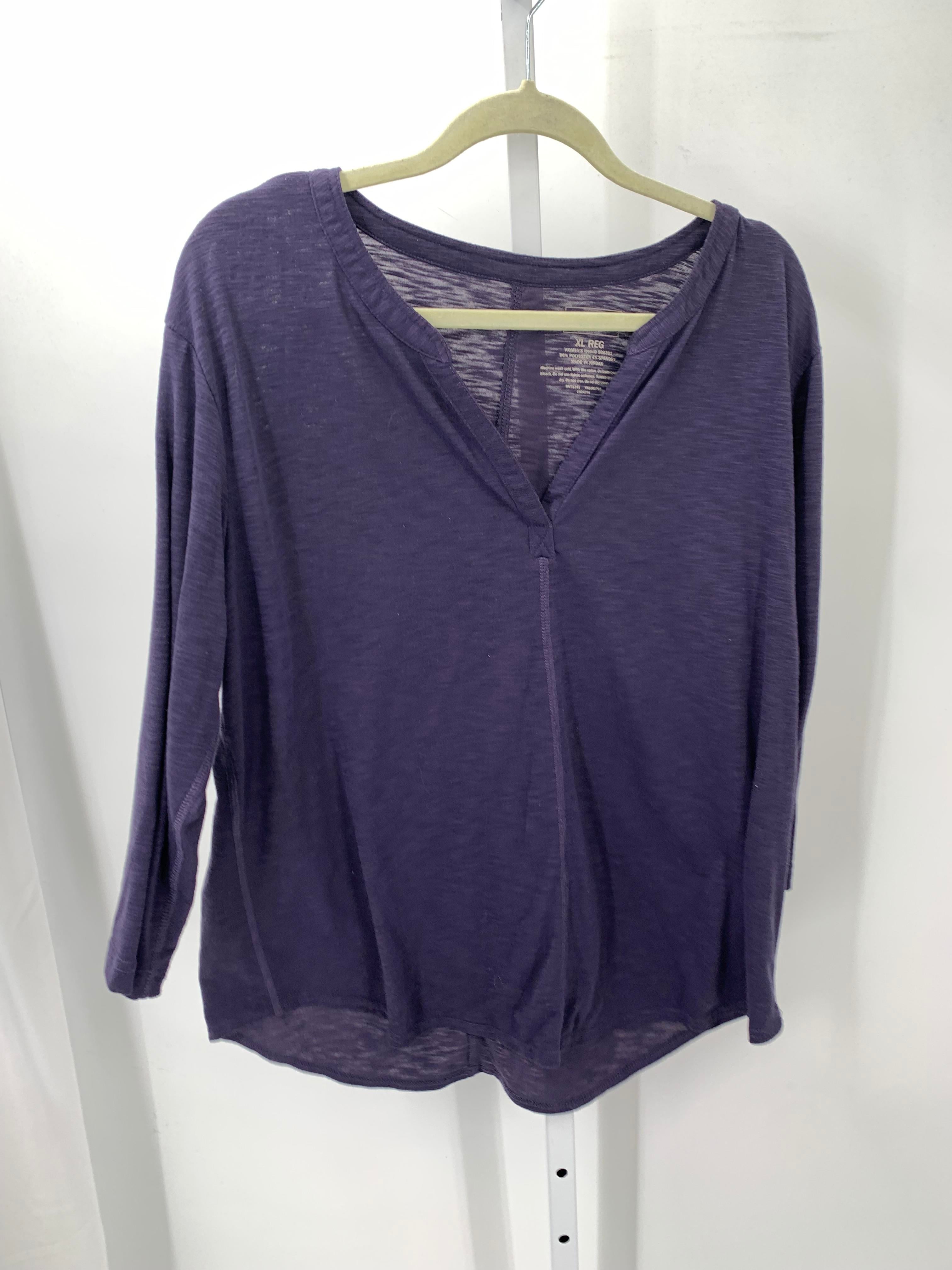 LL Bean Size Extra Large Misses 3/4 Sleeve Shirt