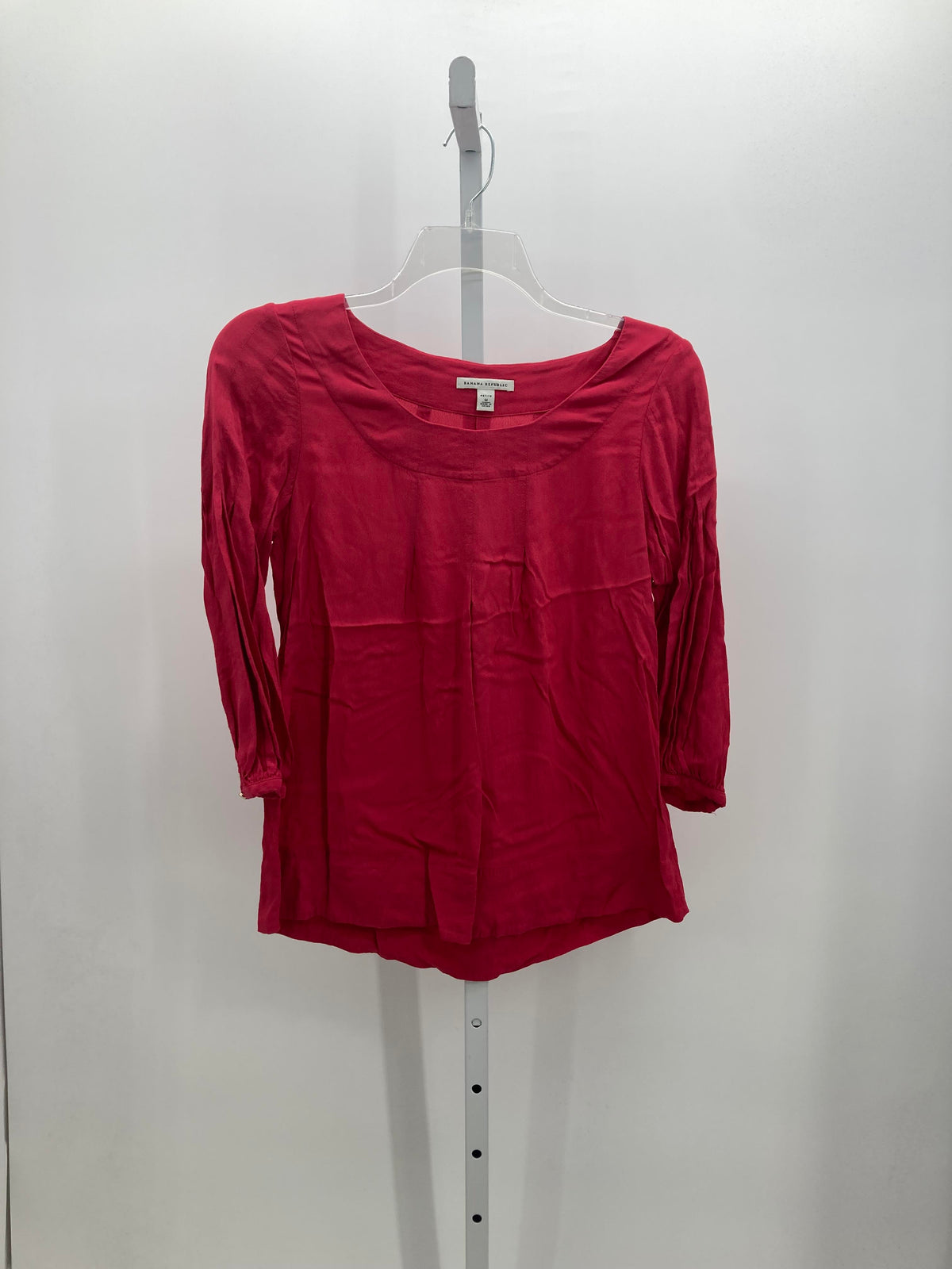 Banana Republic Size Medium Petite Petite 3/4 Sleeve Shirt