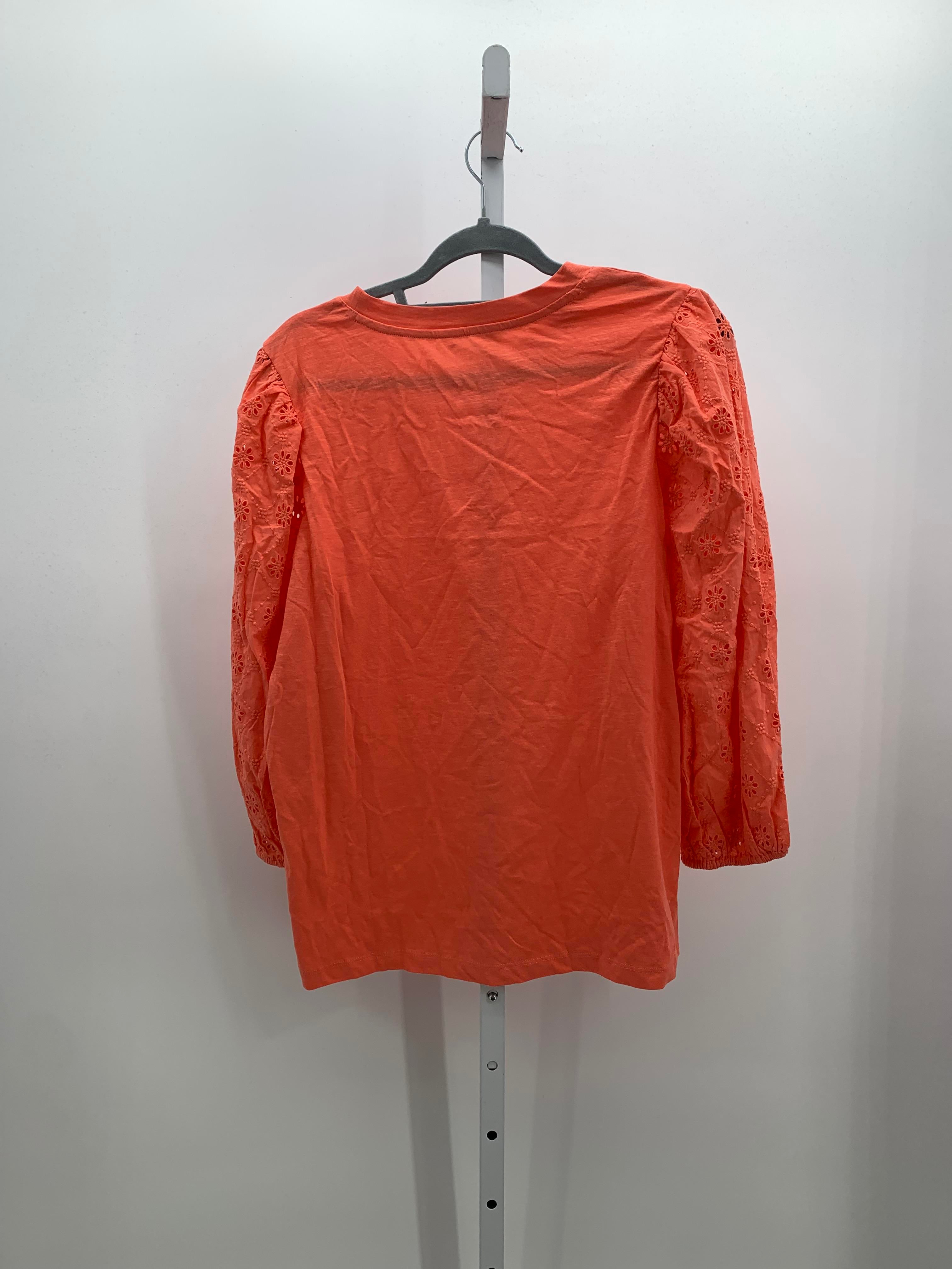 St. Johns Bay Size Large Misses 3/4 Sleeve Shirt
