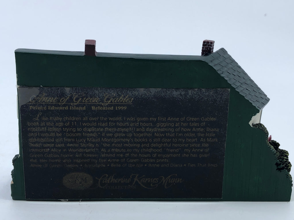 ANNE OF GREEN GABLES HOUSE FIGURE.