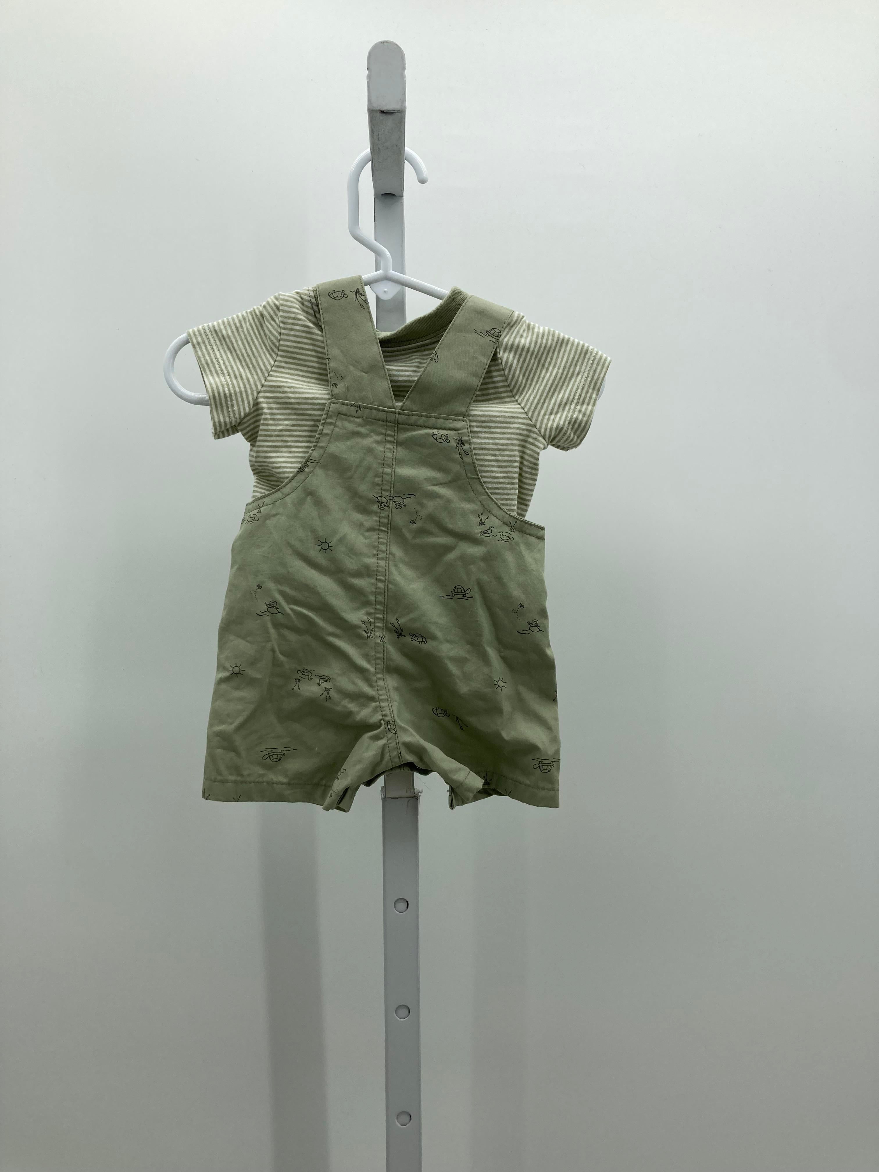 STRIPES SHIRT DUCK POND SHORTALLS