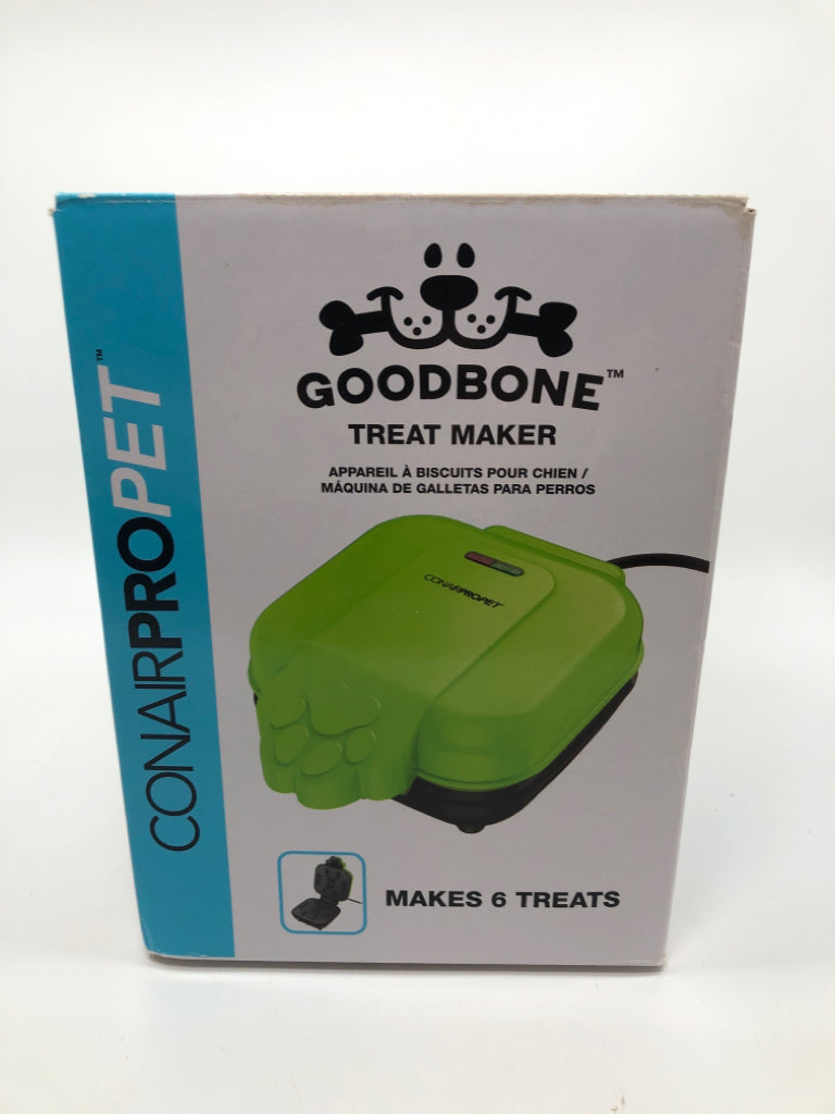 NIB CONAIR GOOD BONE TREAT MAKER.