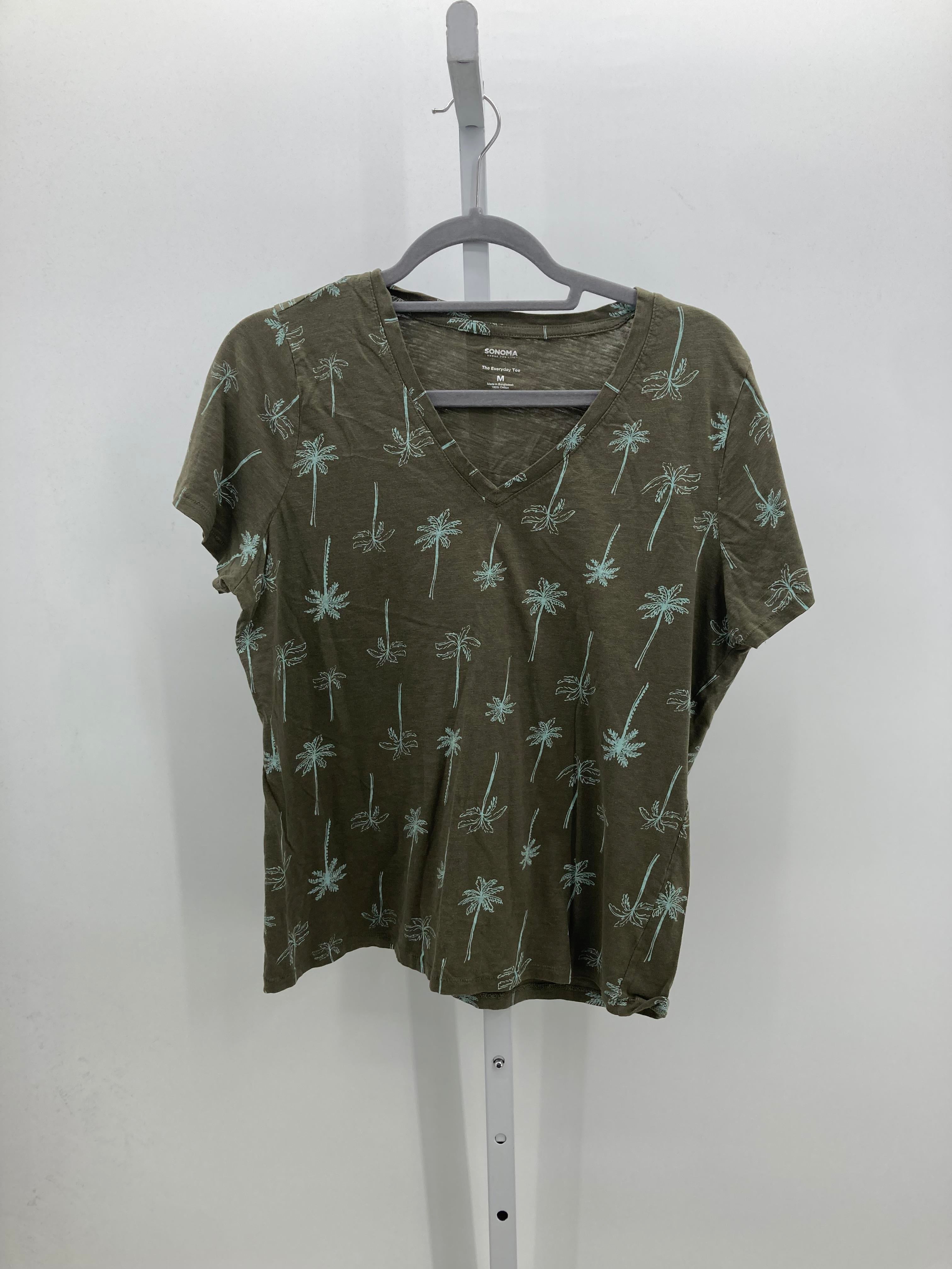 Sonoma Size Medium Misses Short Sleeve Shirt