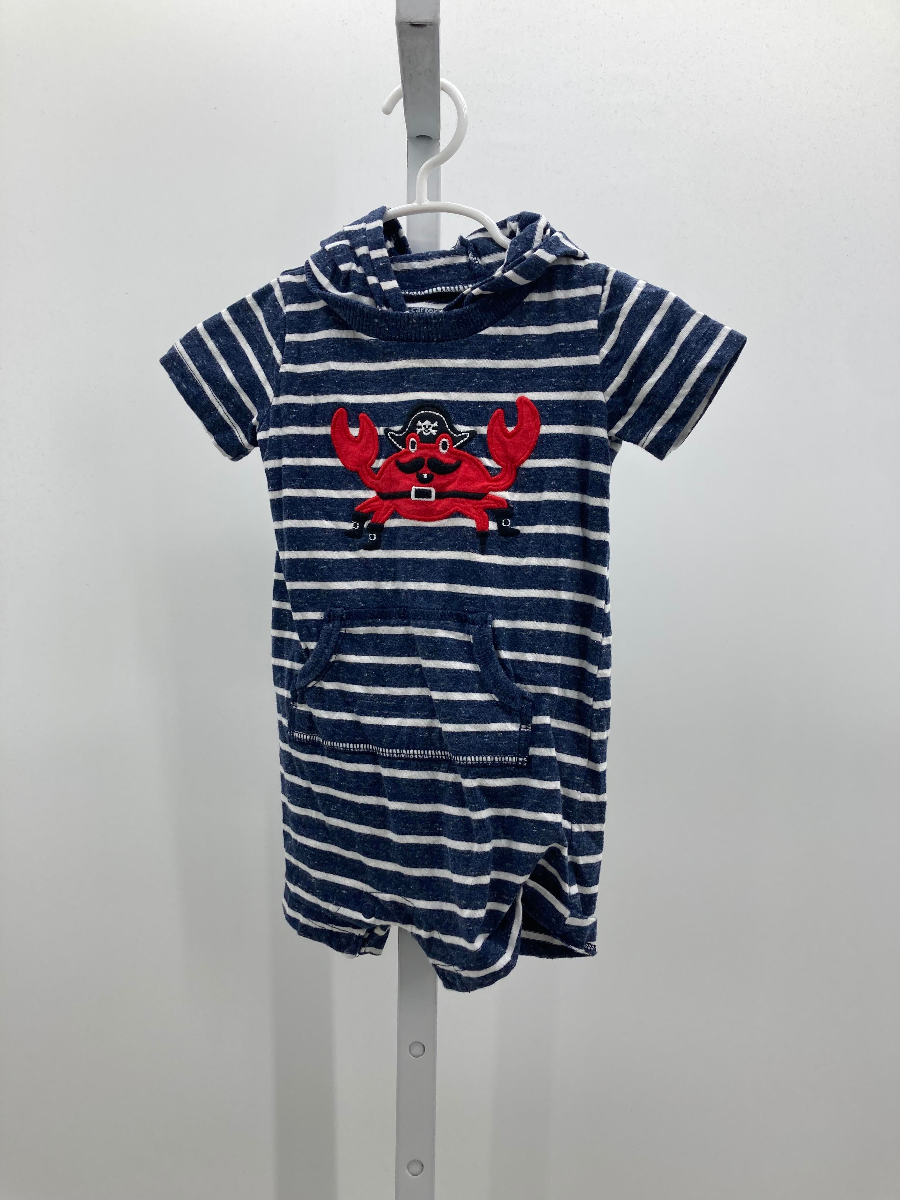 WHITE STRIPES PIRATE CRAB