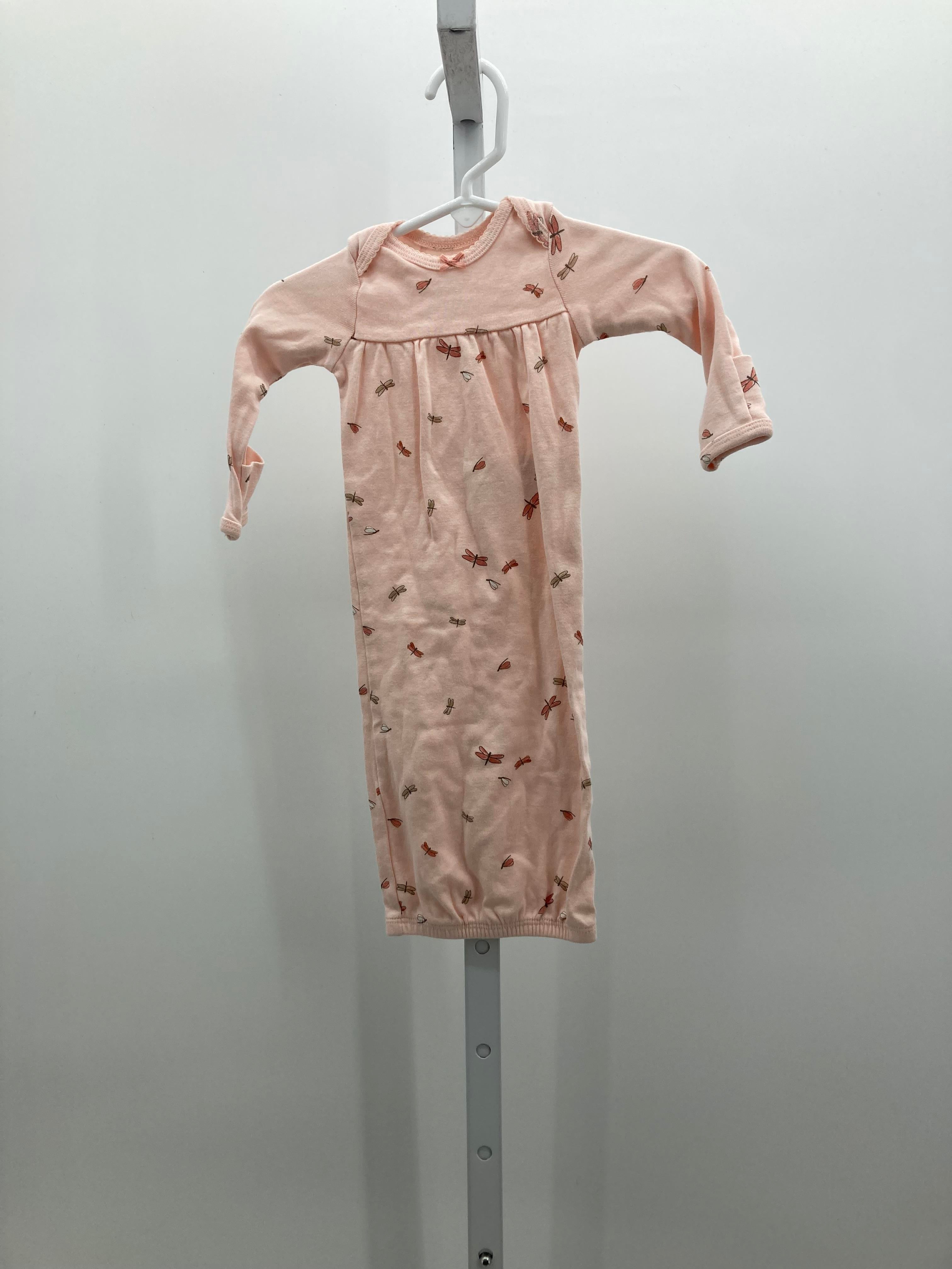 Carters Size Newborn Girls Gown Sleeper