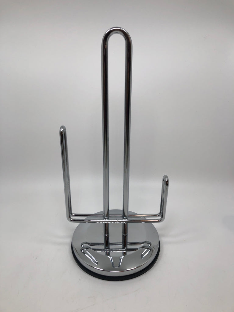 METAL PAPER TOWEL HOLDER.
