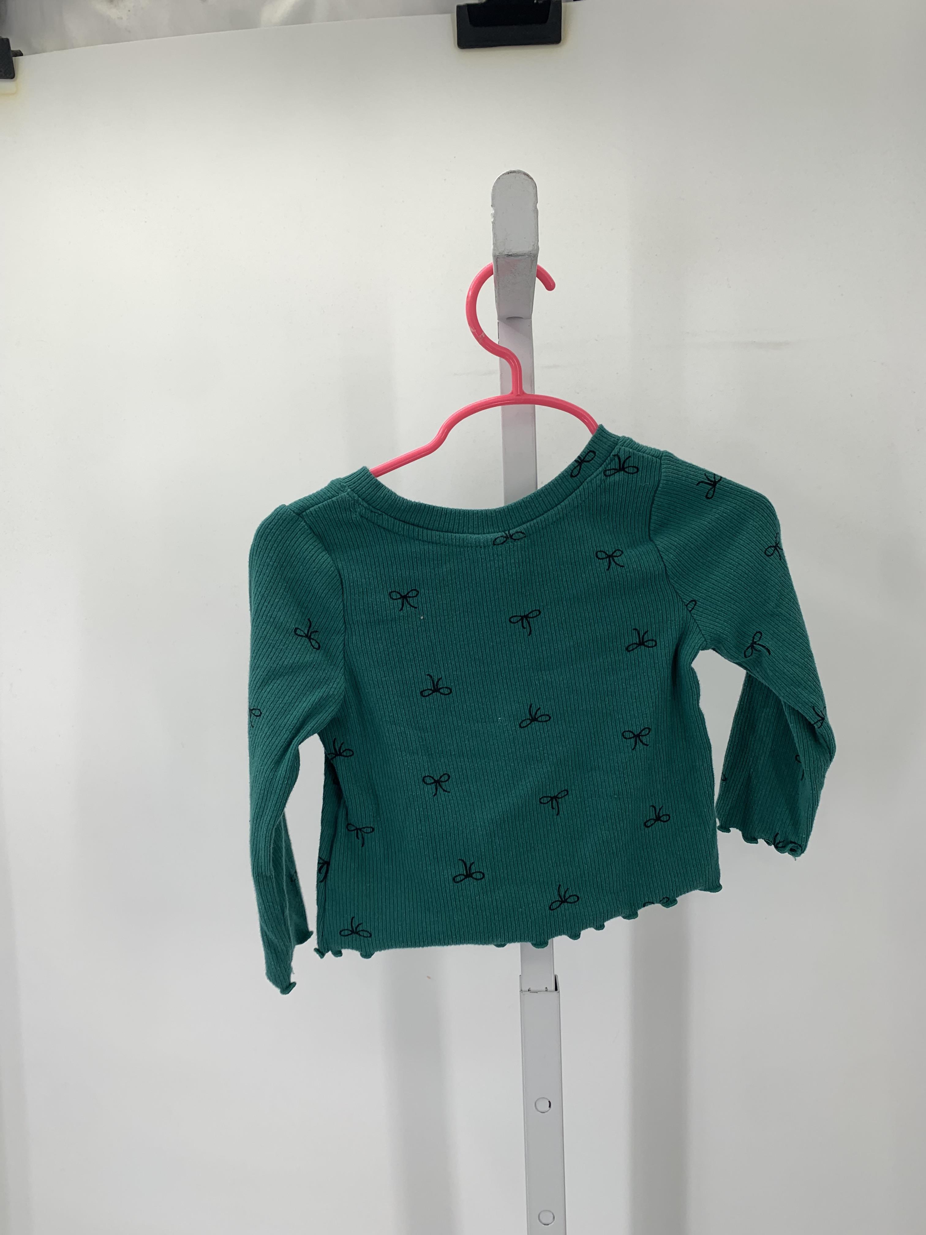 Cat & Jack Size 18 Months Girls Long Sleeve Shirt