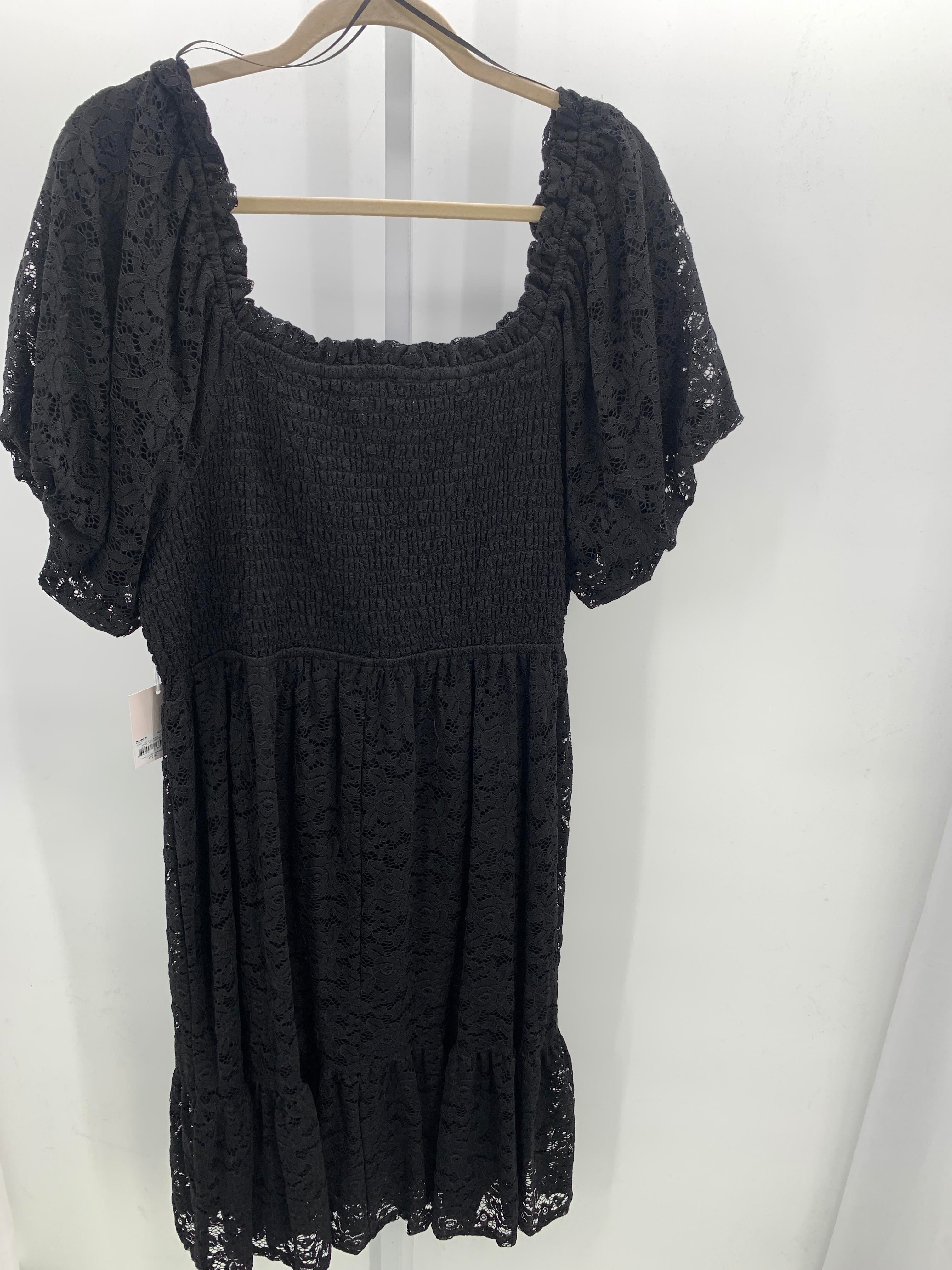 Lauren Conrad Size 1X Womens Short Sleeve Dress