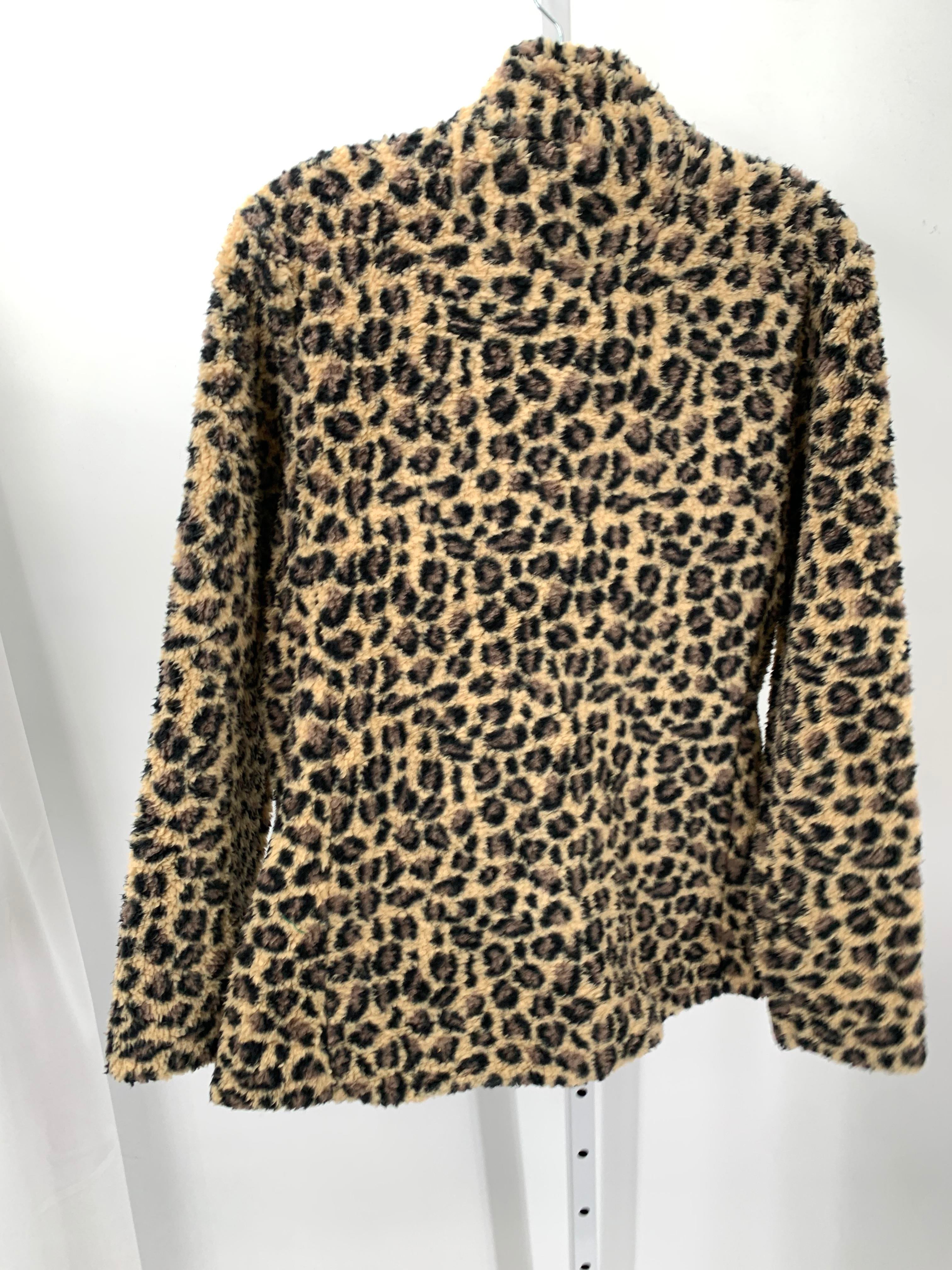 Calvin Klein Size Large Misses Fleece Jacket