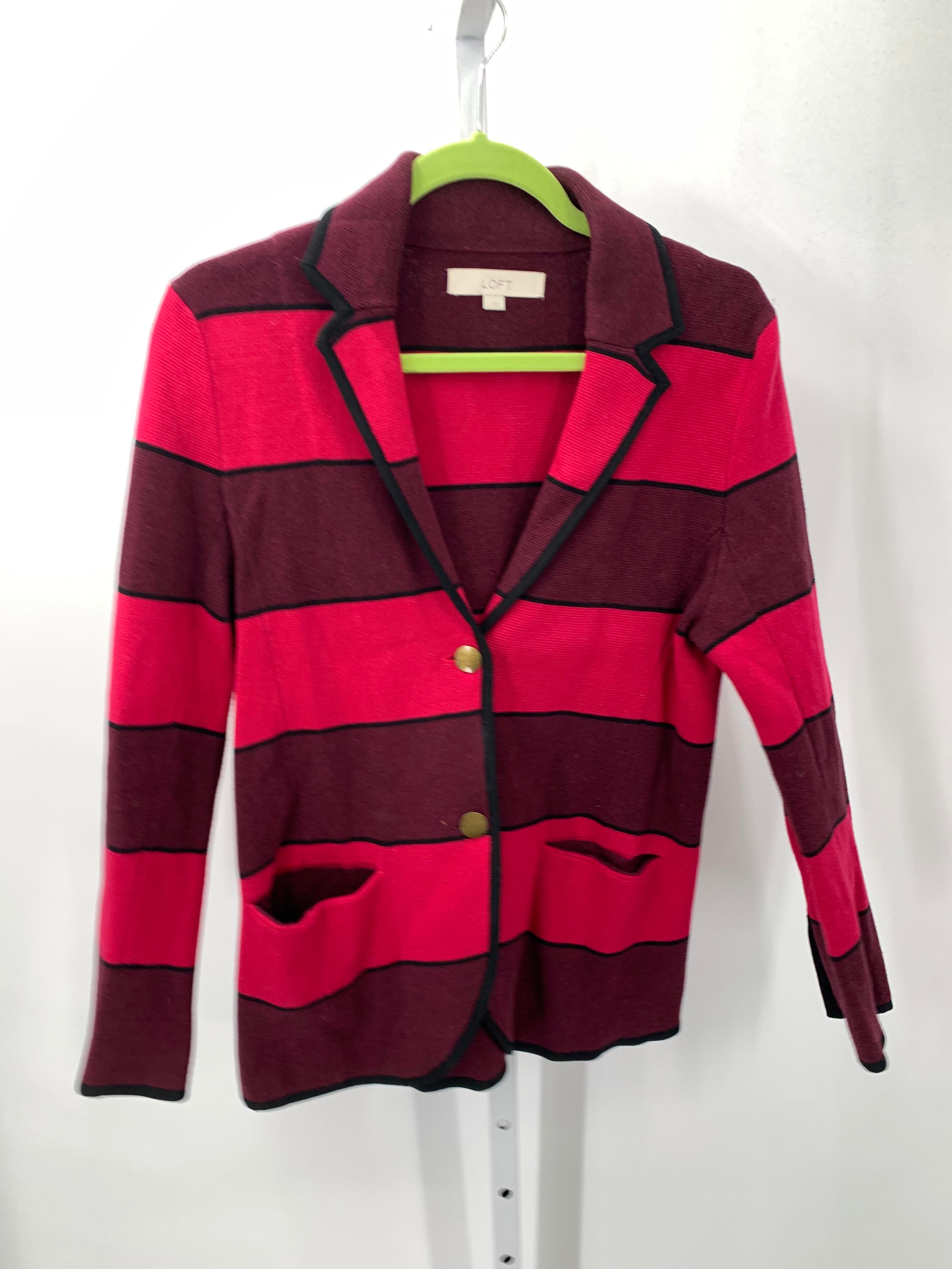 Loft Size Large Misses Long Slv Sweater