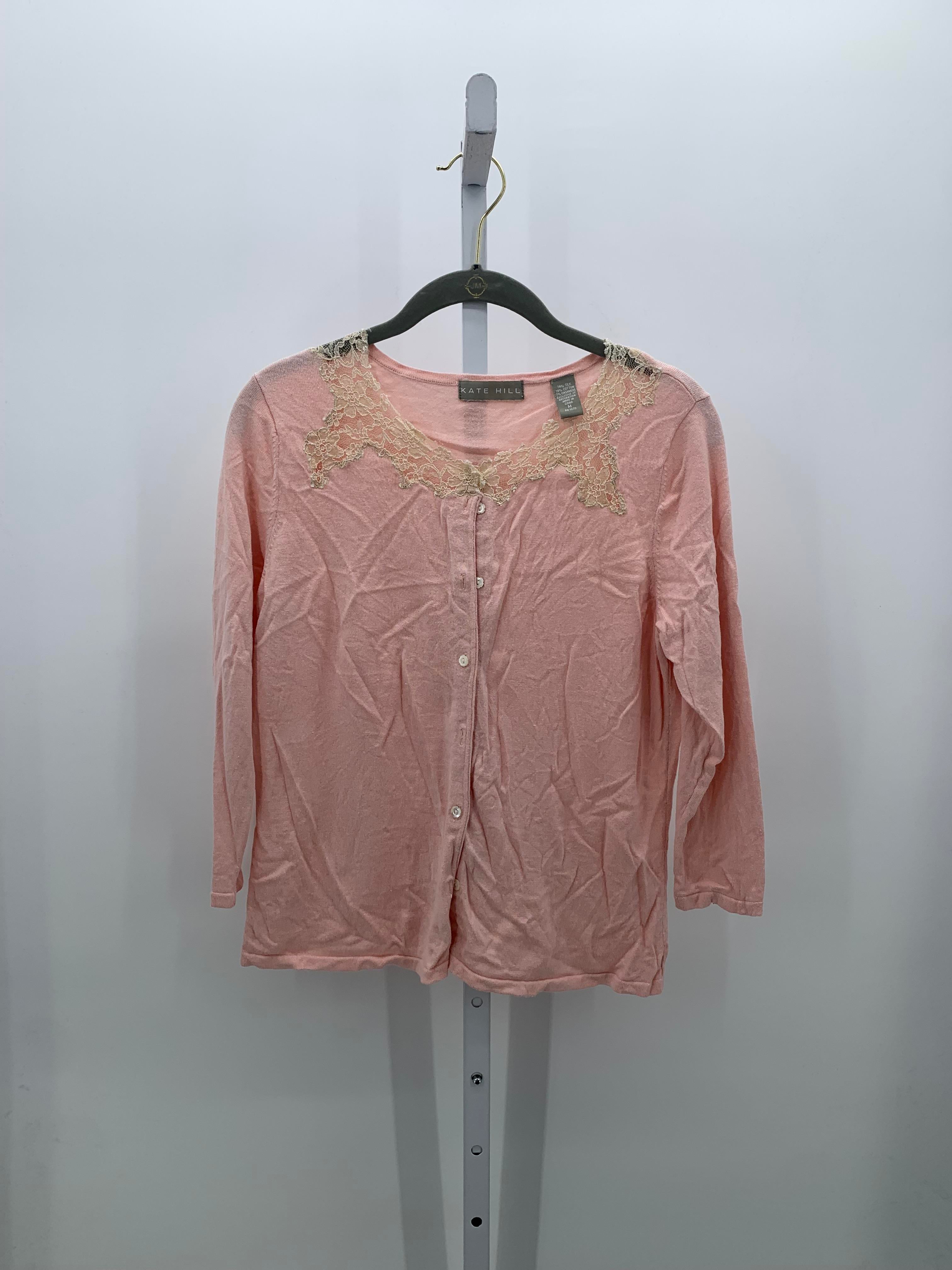 Kate Hill Size Medium Misses 3/4 Sleeve Sweater