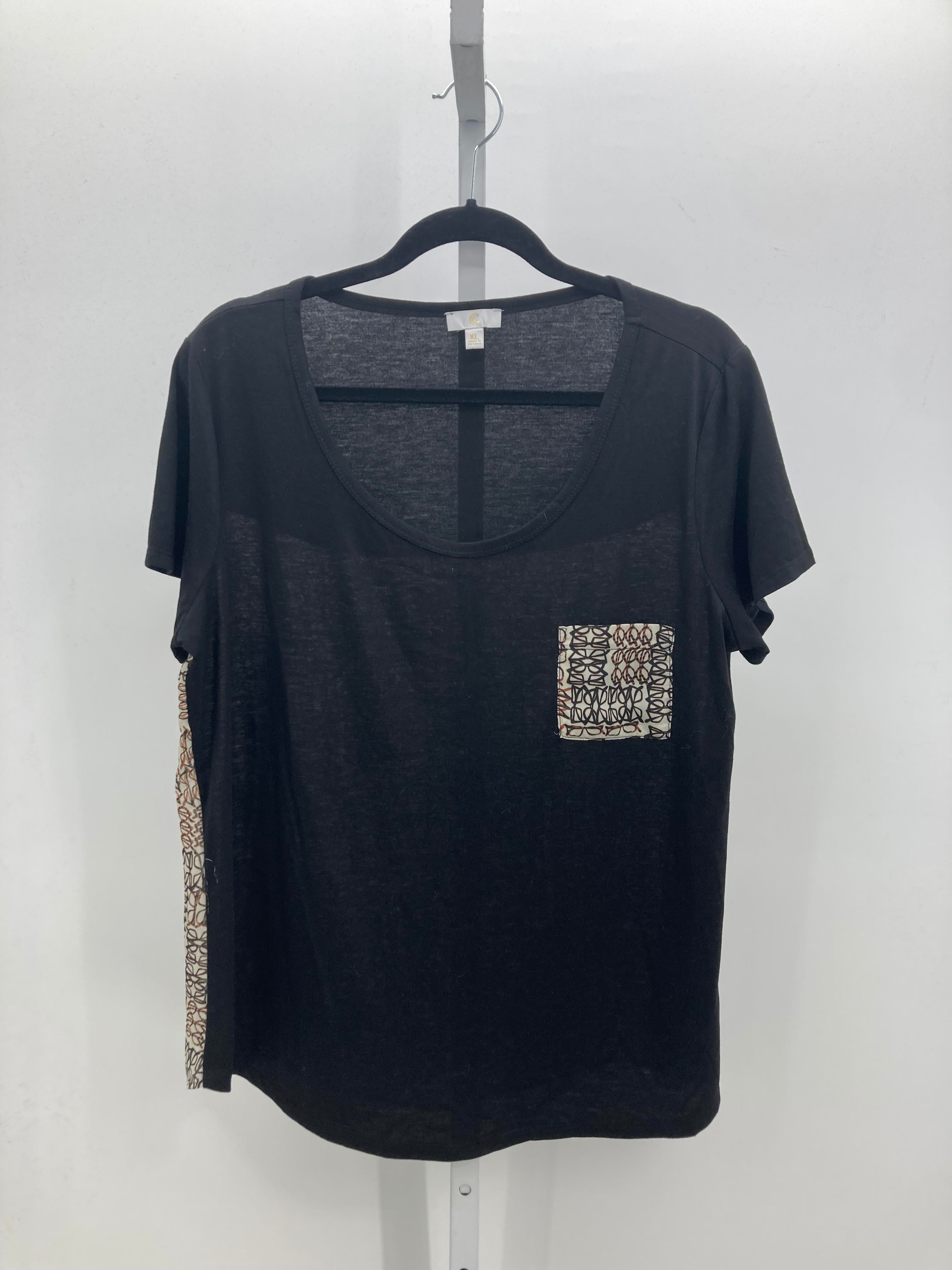 Charming Charlie Size Extra Large Misses Short Sleeve Shirt