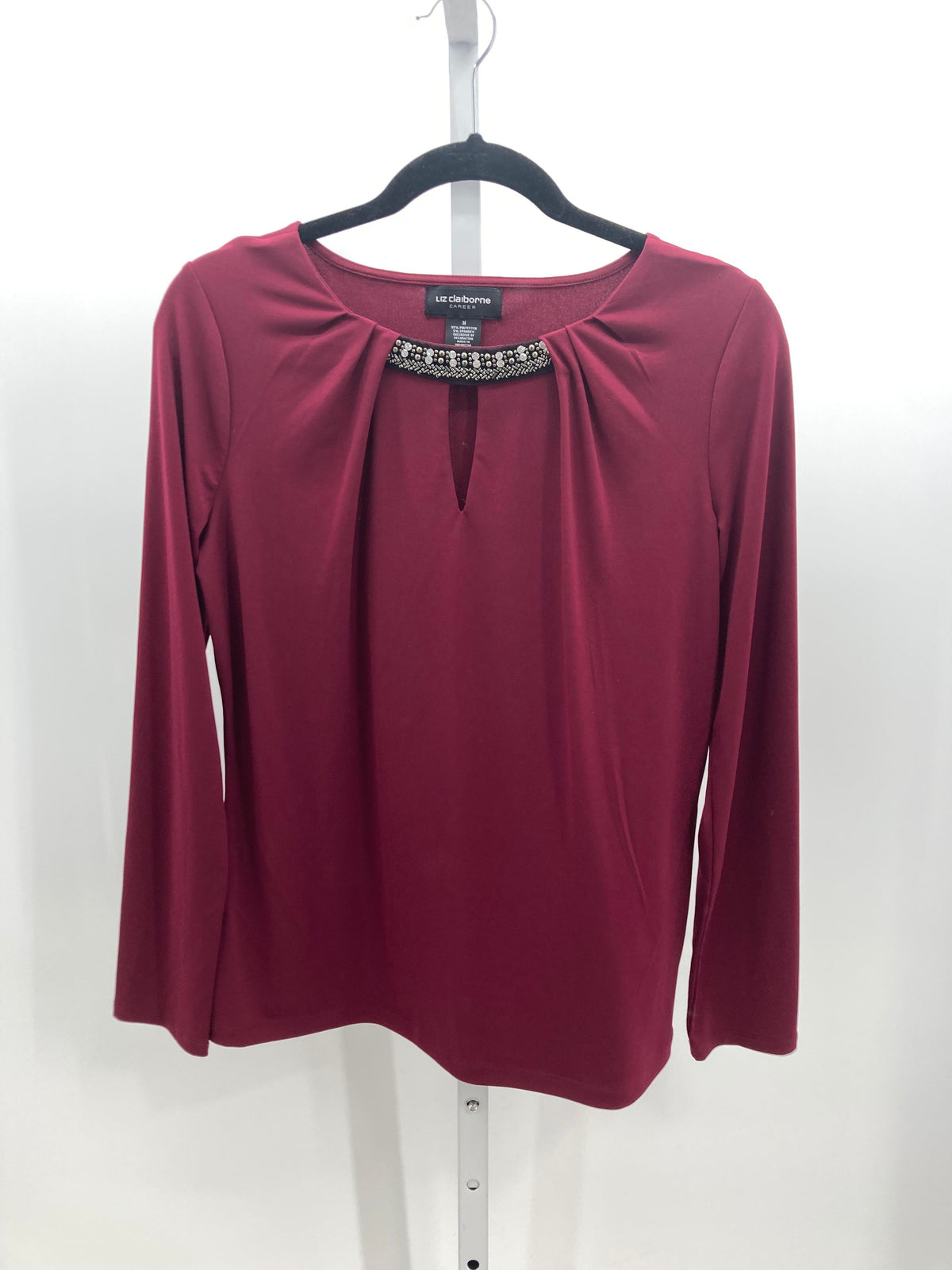 Liz Claiborne Size Medium Misses Long Sleeve Shirt