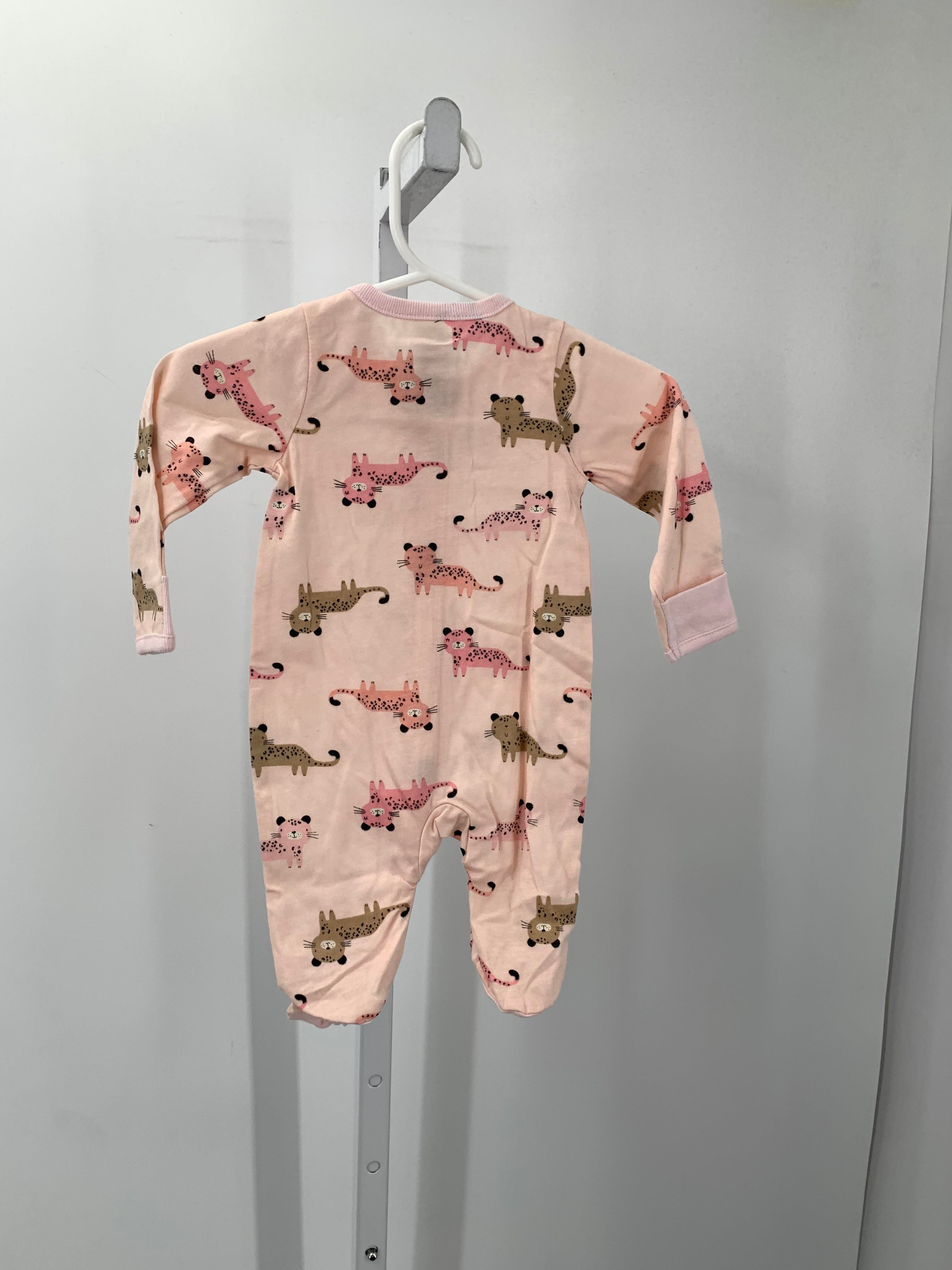 Gerber Size Newborn Girls Long Slv. Romper