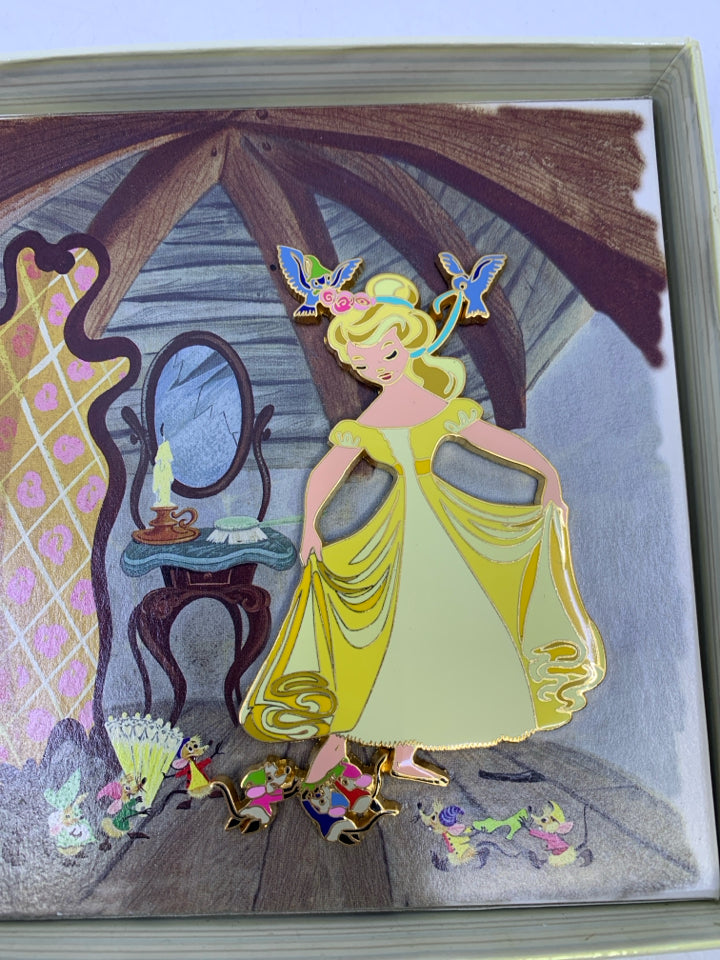 Disney Cinderella A Dress For The Ball Storybook Collection Pin *Binding On Box