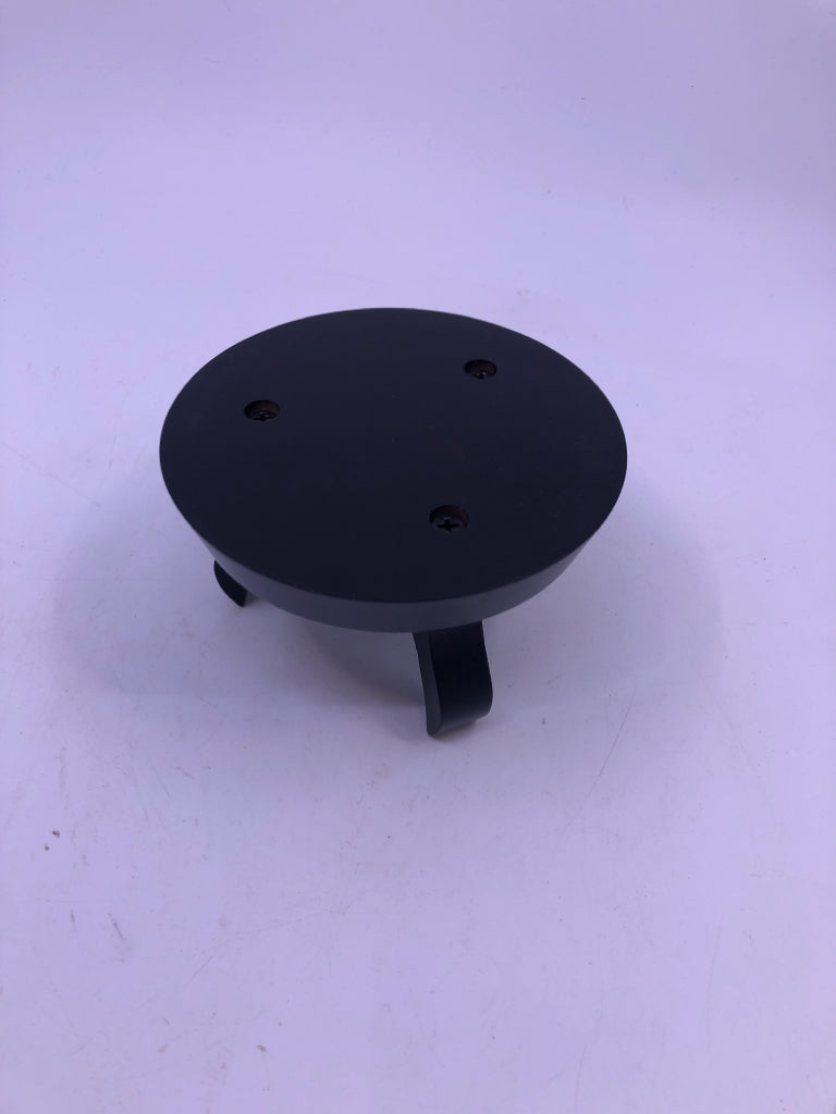 GLASS TEMPERATURE GAGE IN BLACK STAND.