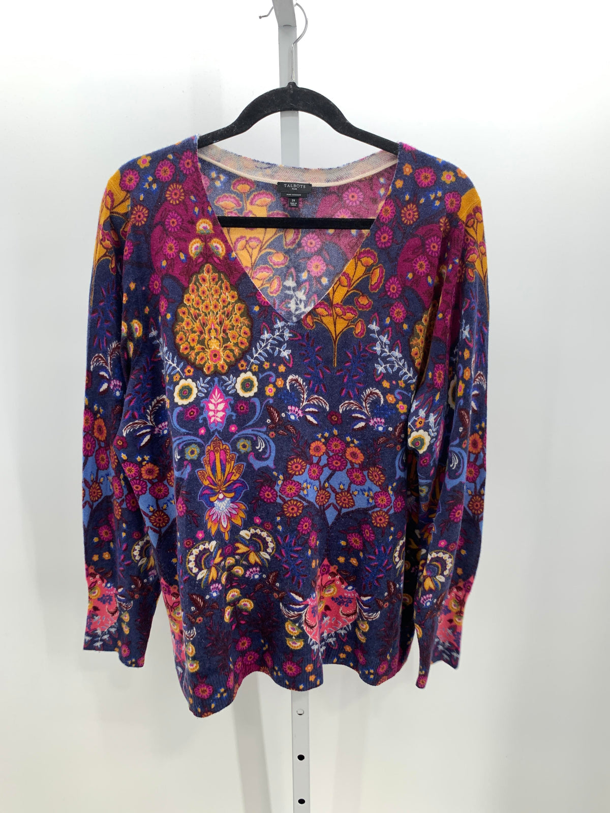 Talbots Size 2X Womens Long Slv Sweater