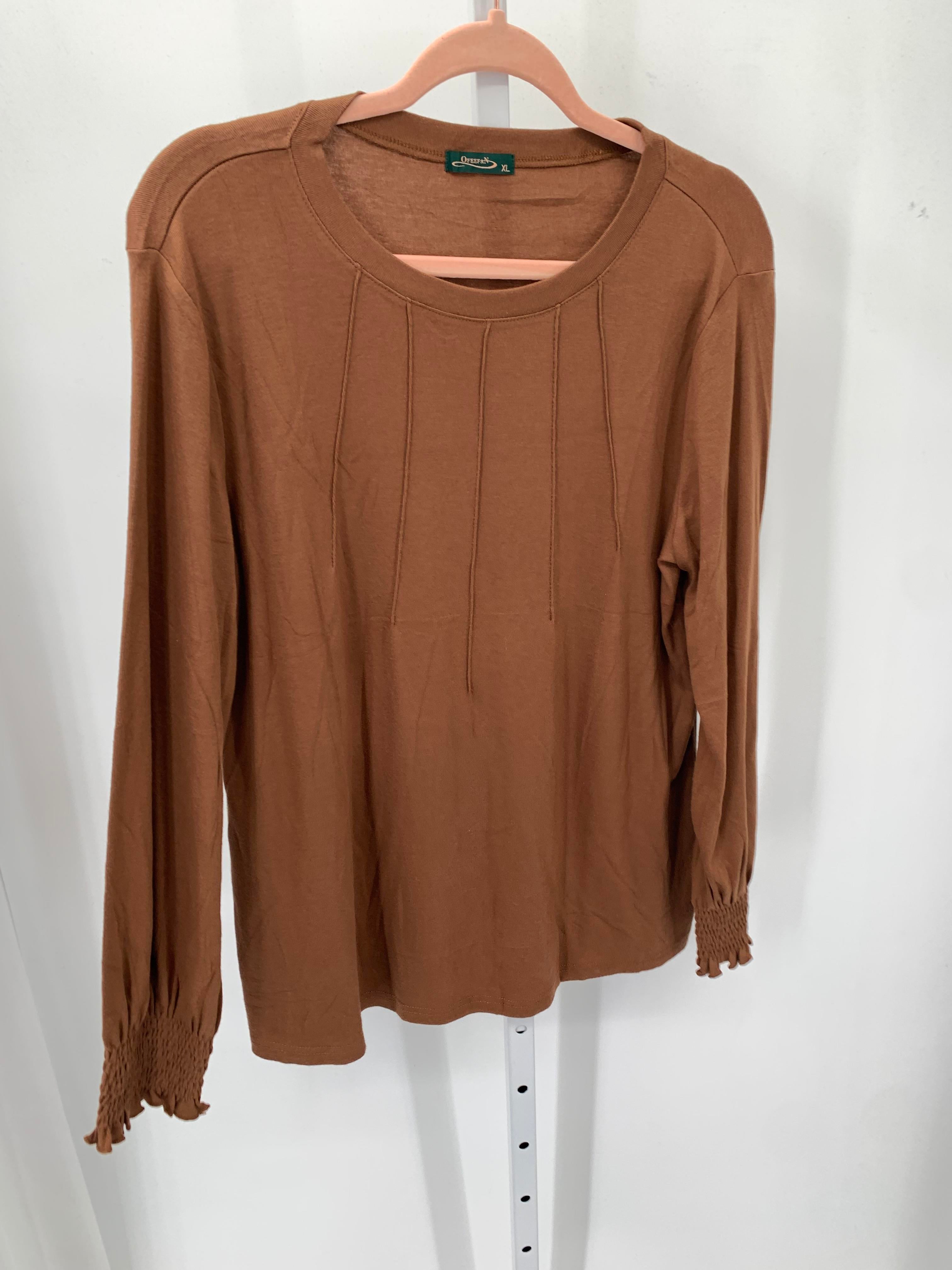 Size Extra Large Misses Long Sleeve Shirt